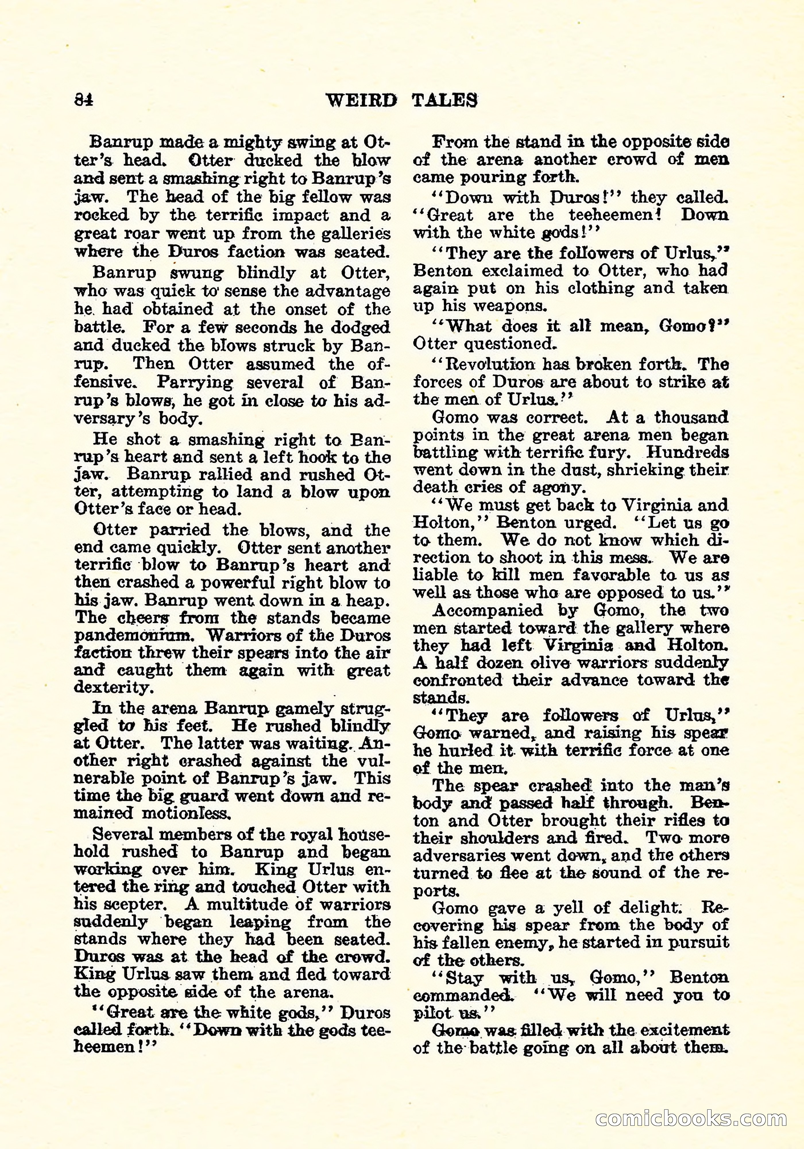 Weird Tales, Vol. 4, No. 4 — page 85 of 194