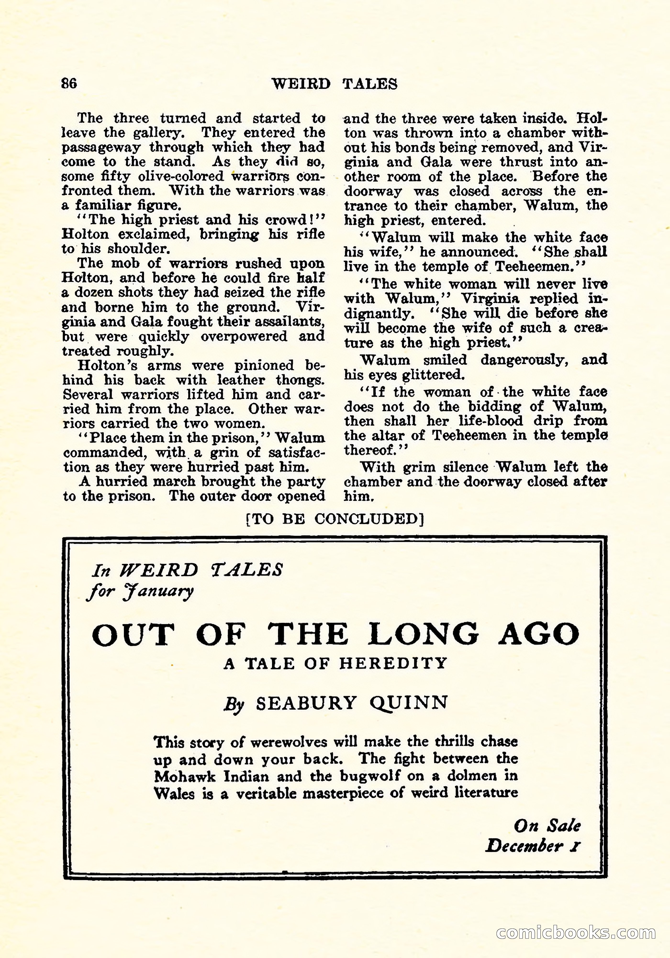 Weird Tales, Vol. 4, No. 4 — page 87 of 194