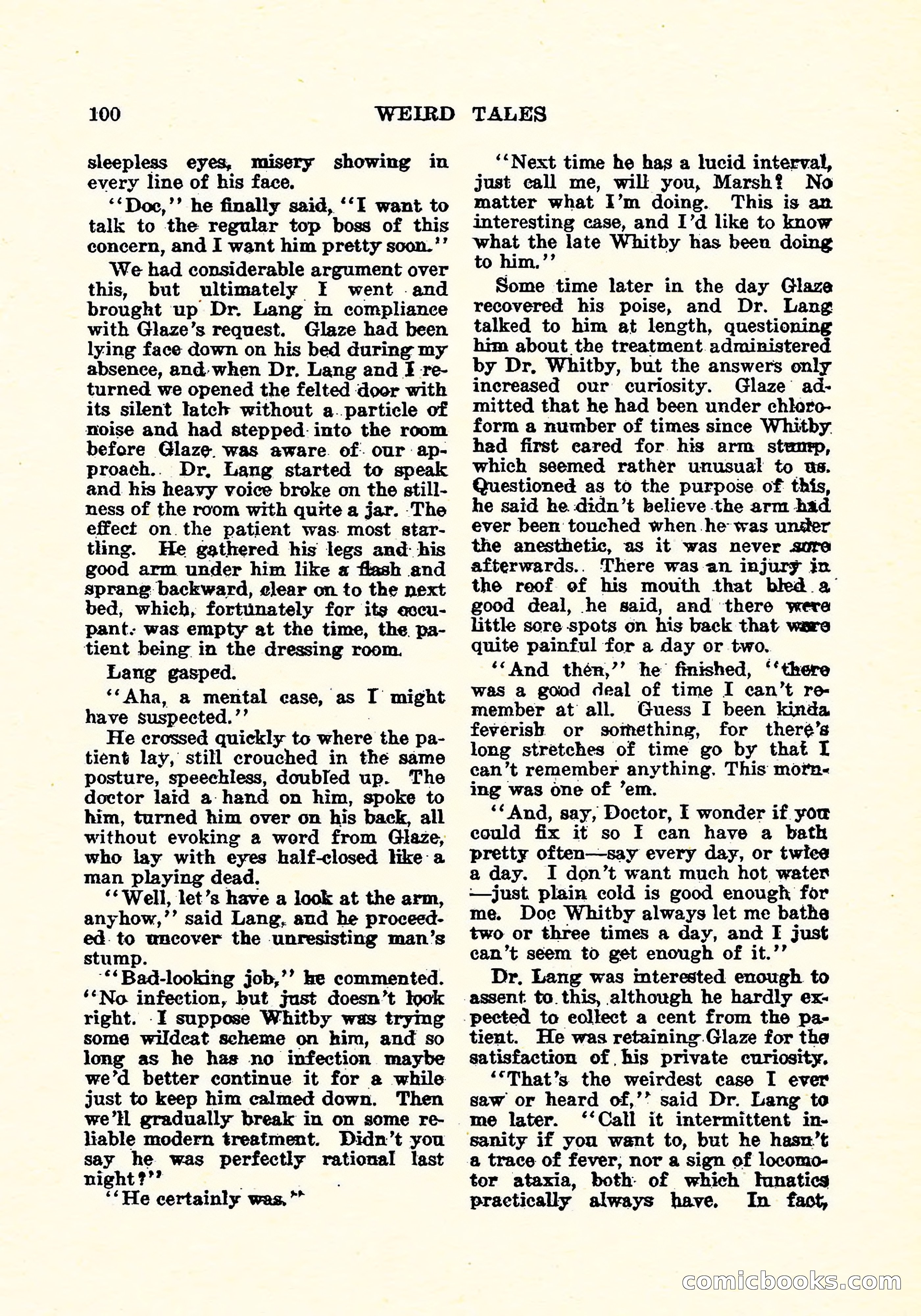 Weird Tales, Vol. 4, No. 4 — page 101 of 194