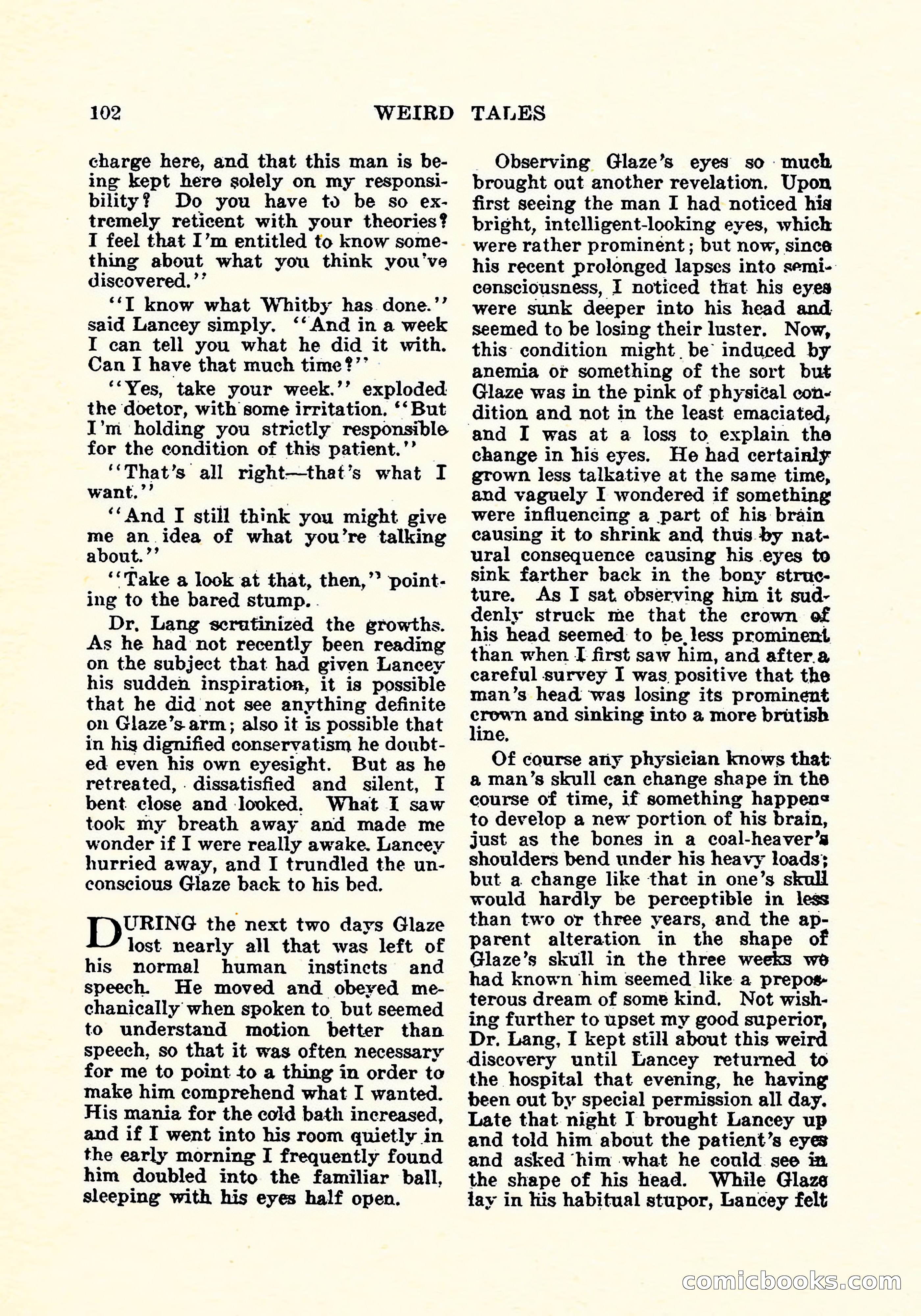 Weird Tales, Vol. 4, No. 4 — page 103 of 194
