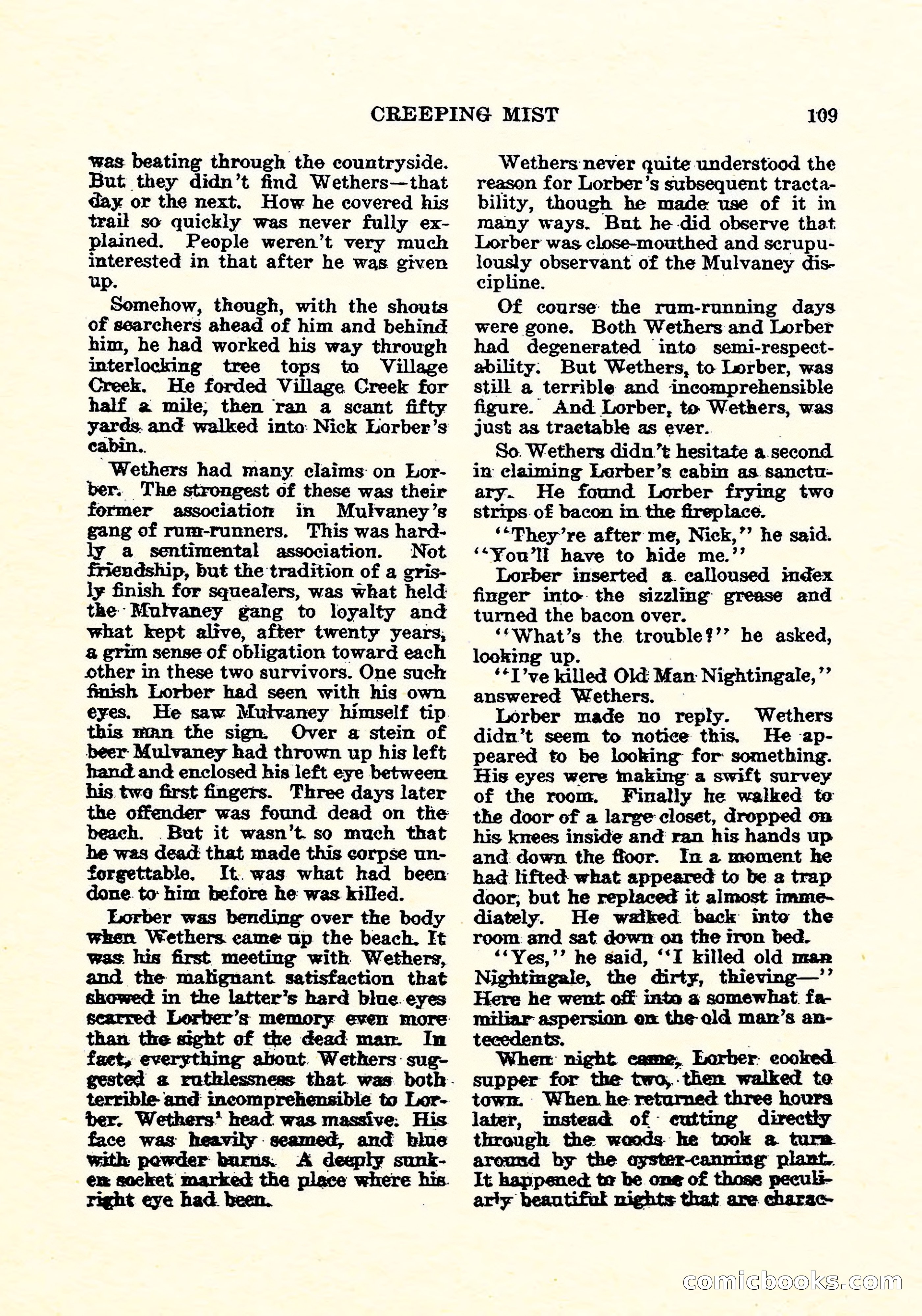 Weird Tales, Vol. 4, No. 4 — page 110 of 194