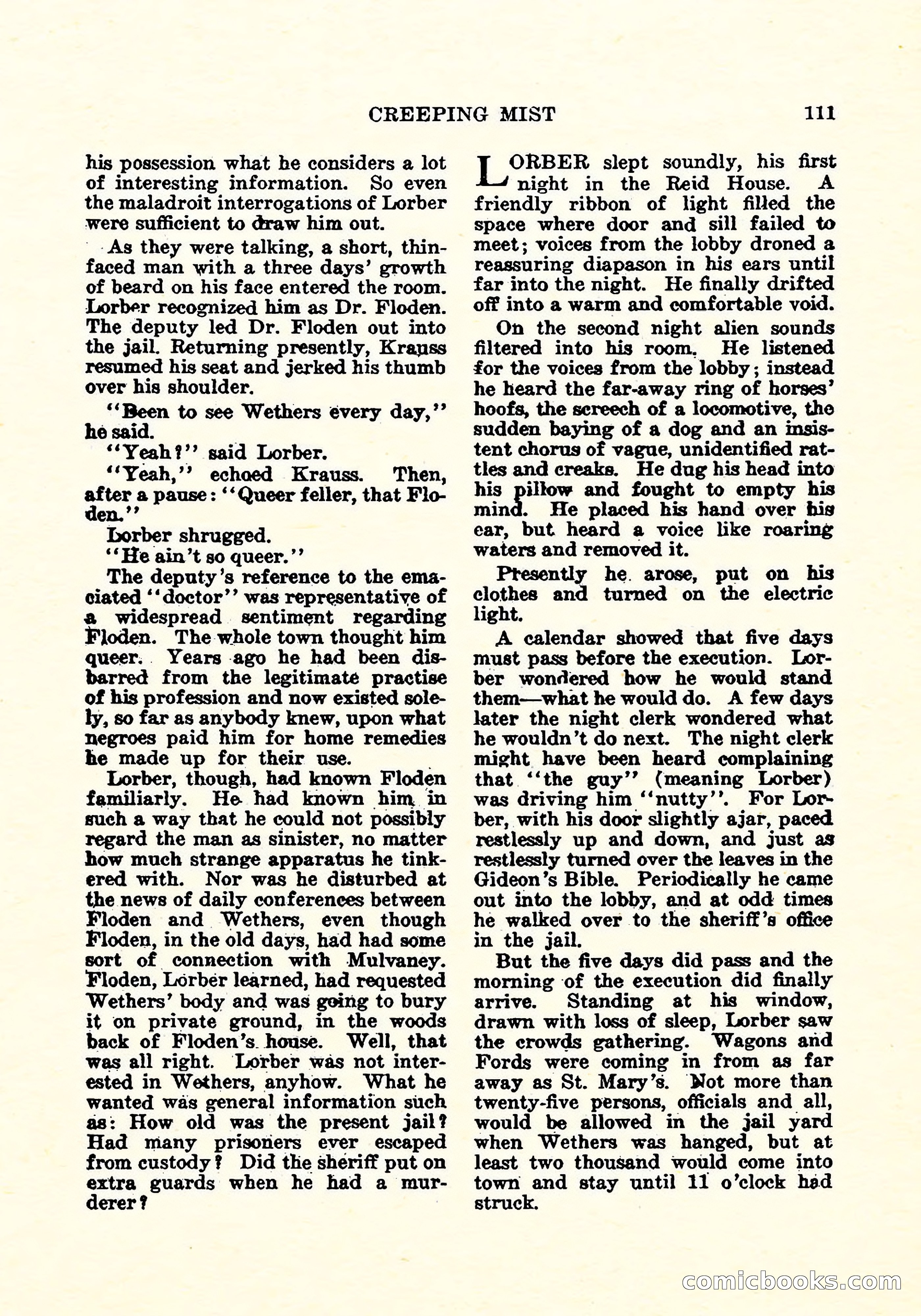Weird Tales, Vol. 4, No. 4 — page 112 of 194