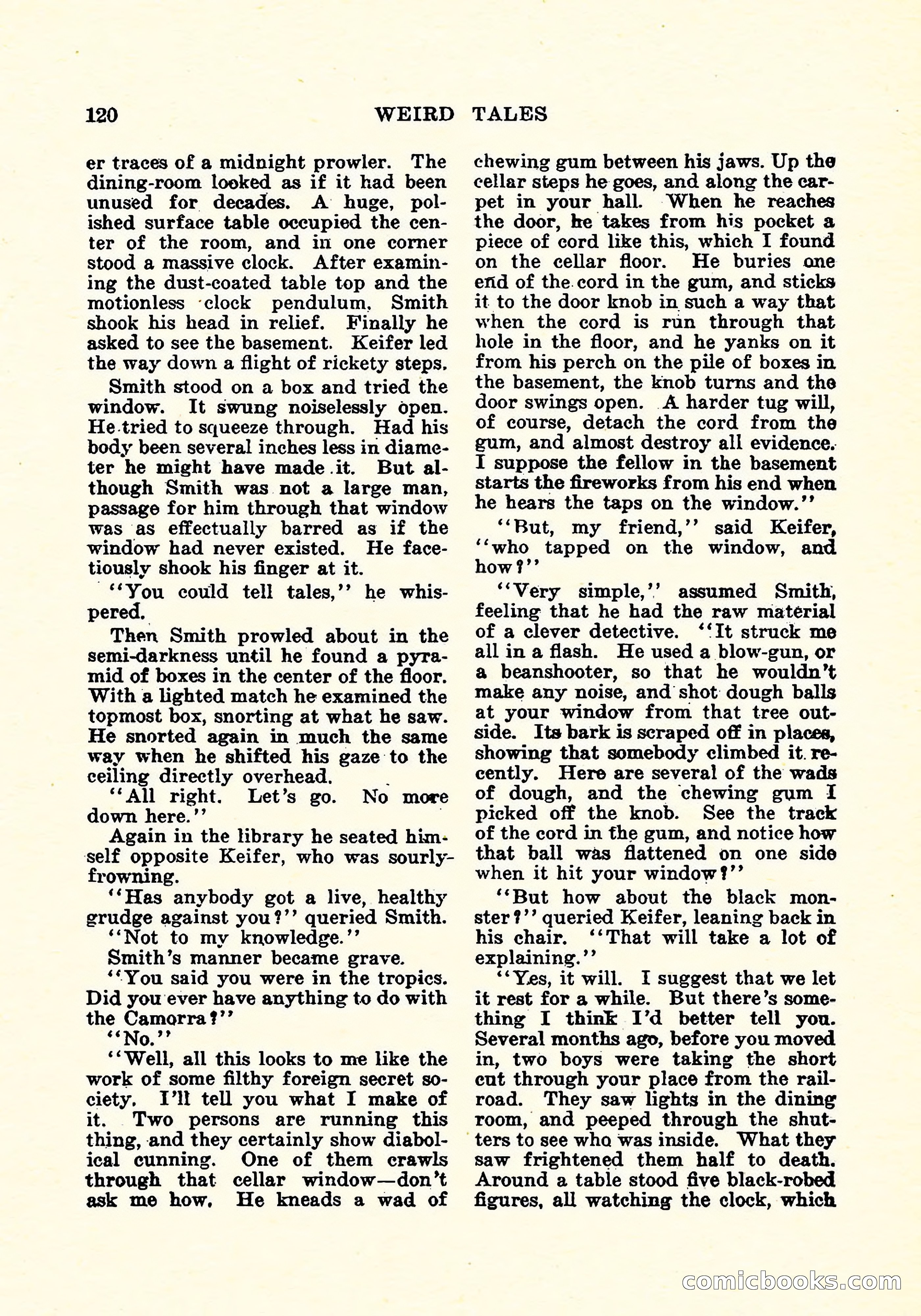 Weird Tales, Vol. 4, No. 4 — page 121 of 194