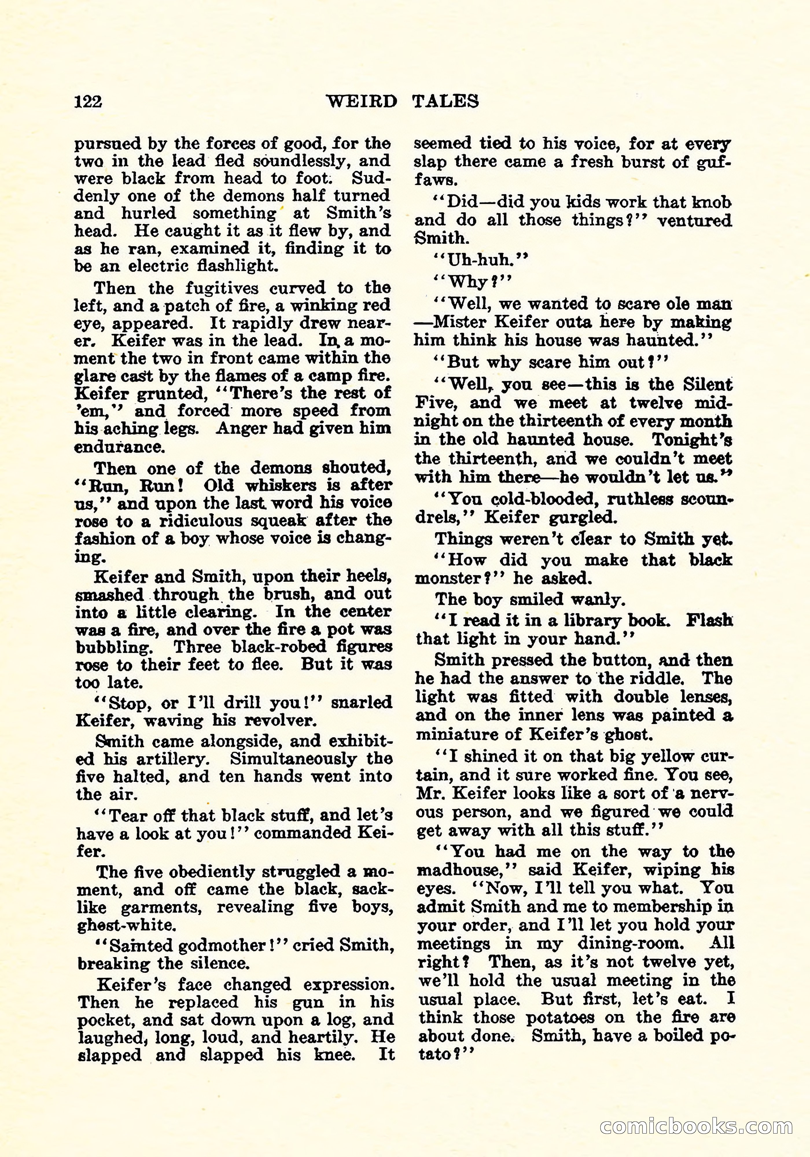 Weird Tales, Vol. 4, No. 4 — page 123 of 194