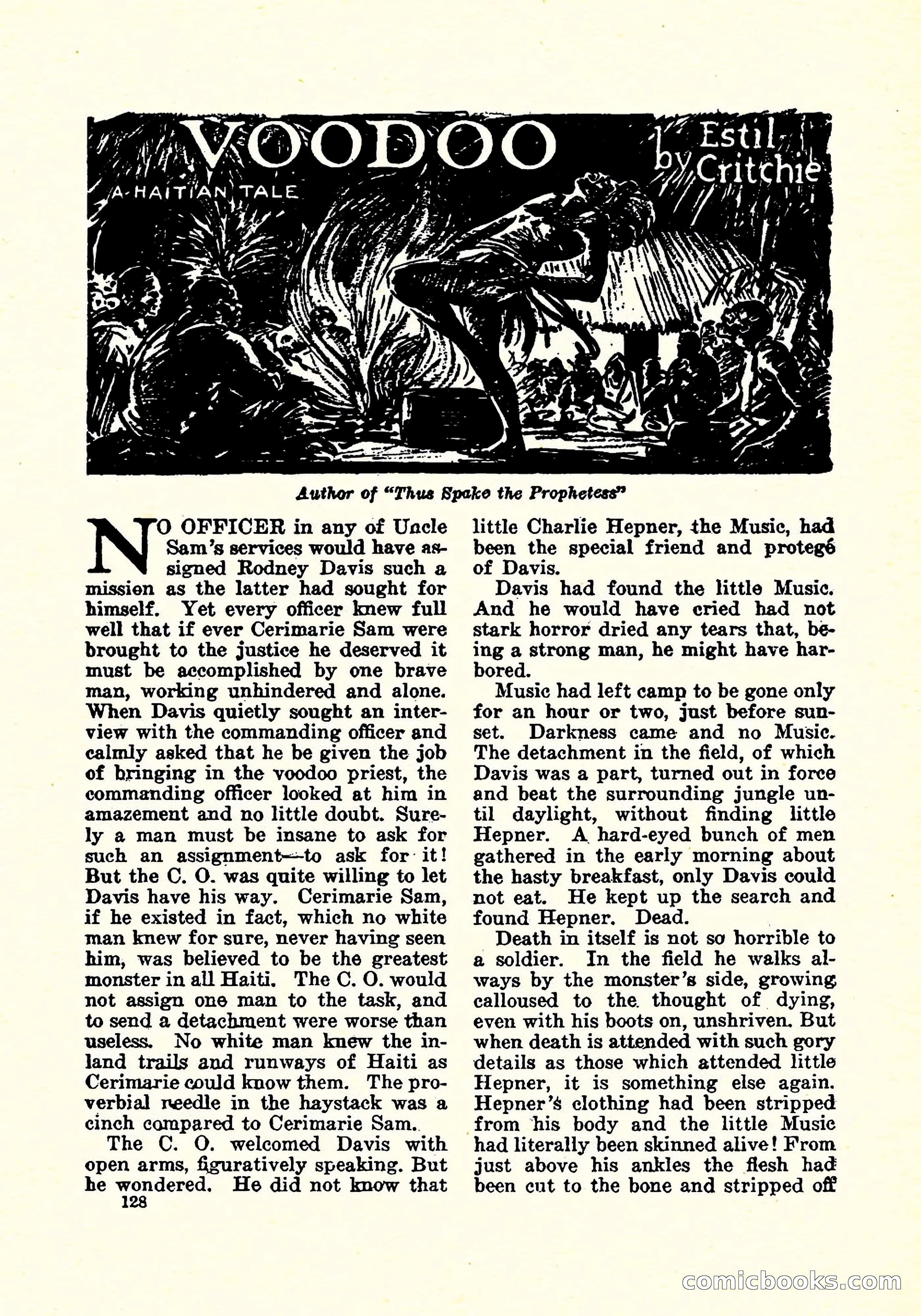 Weird Tales, Vol. 4, No. 4 — page 129 of 194