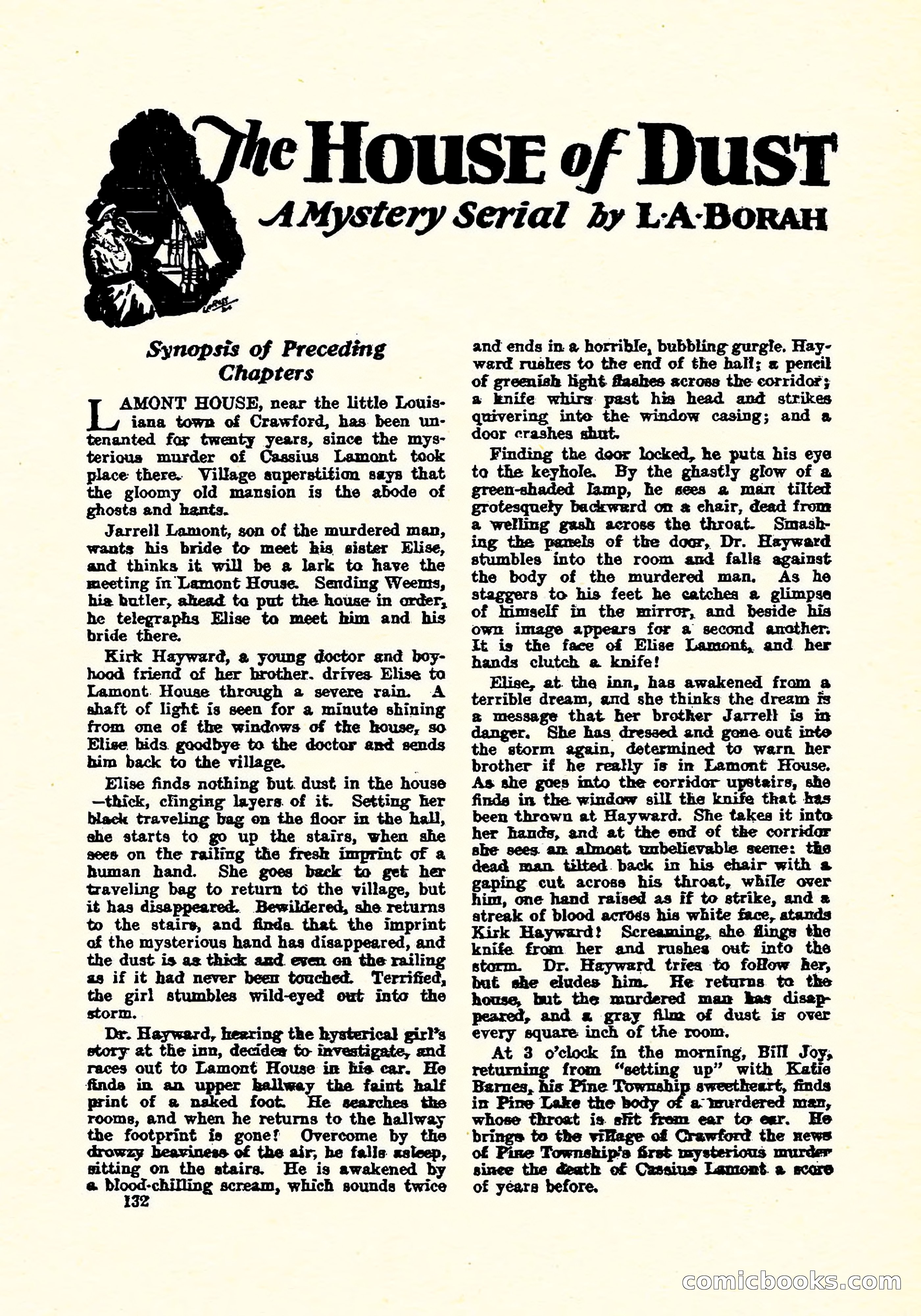 Weird Tales, Vol. 4, No. 4 — page 133 of 194