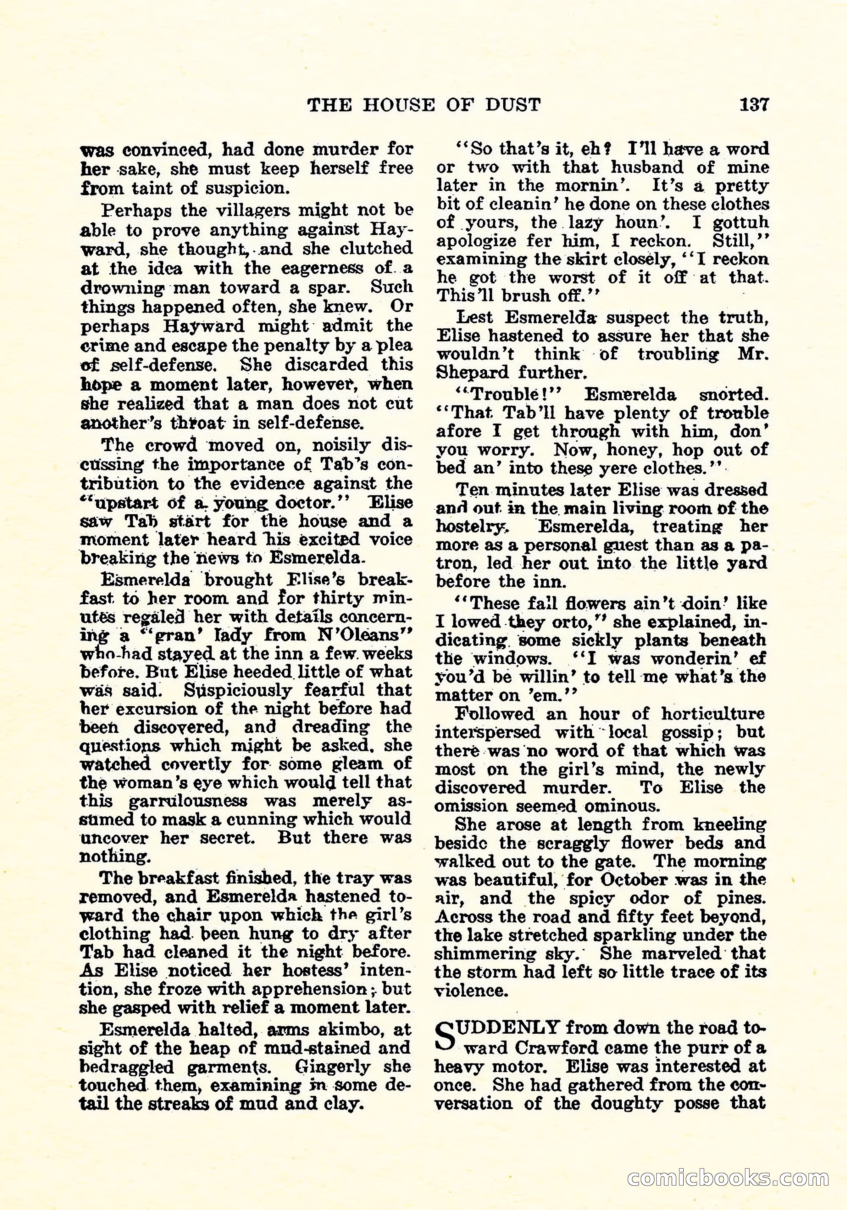 Weird Tales, Vol. 4, No. 4 — page 138 of 194