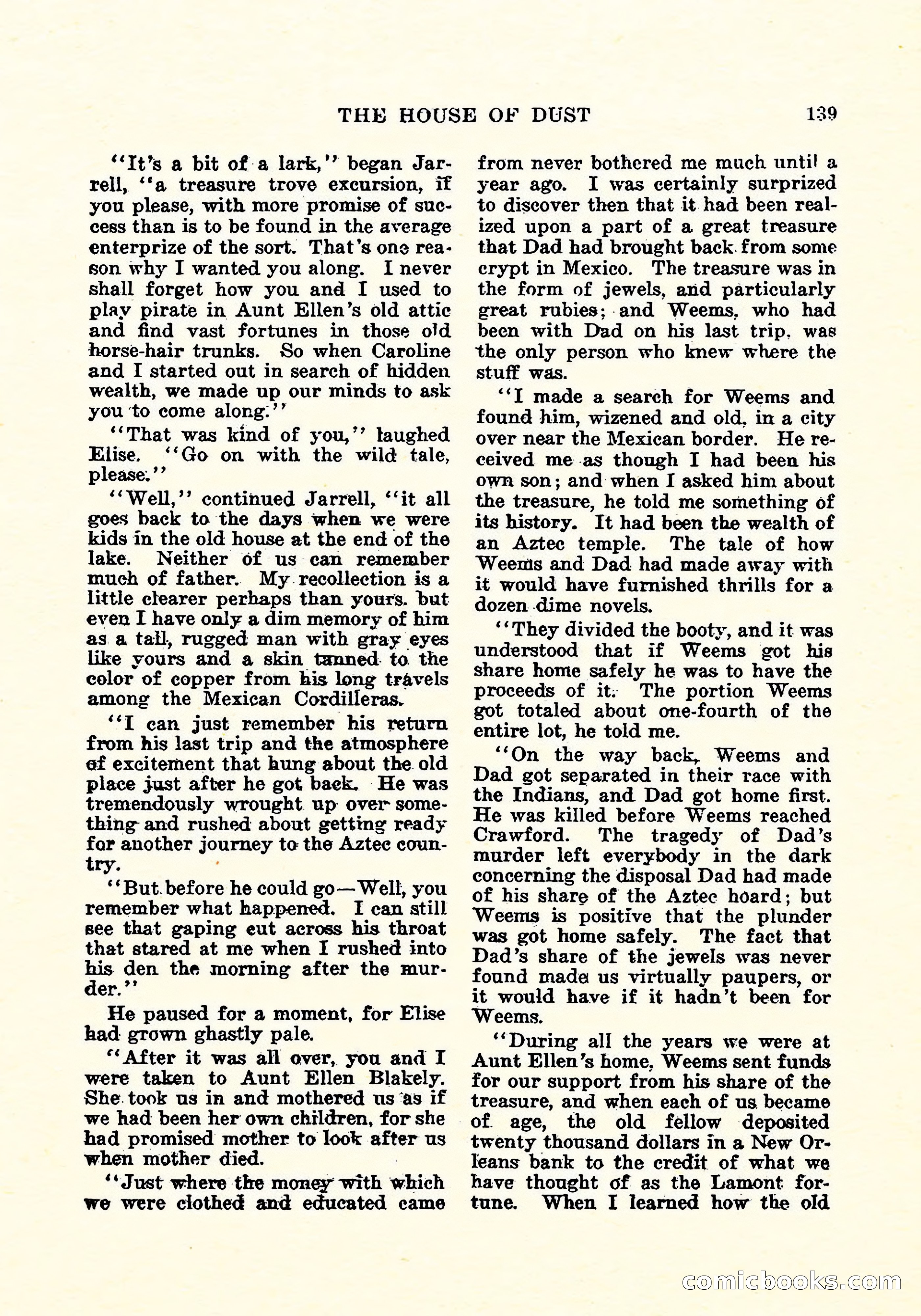 Weird Tales, Vol. 4, No. 4 — page 140 of 194