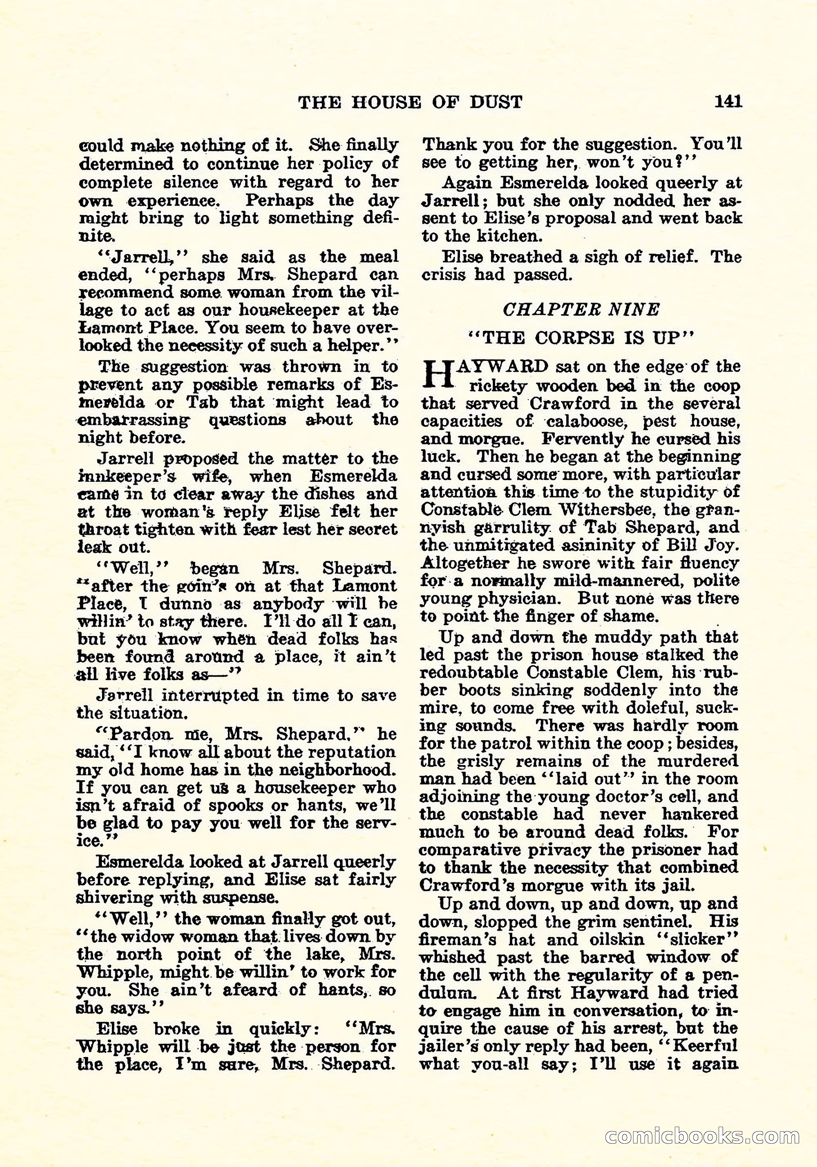 Weird Tales, Vol. 4, No. 4 — page 142 of 194