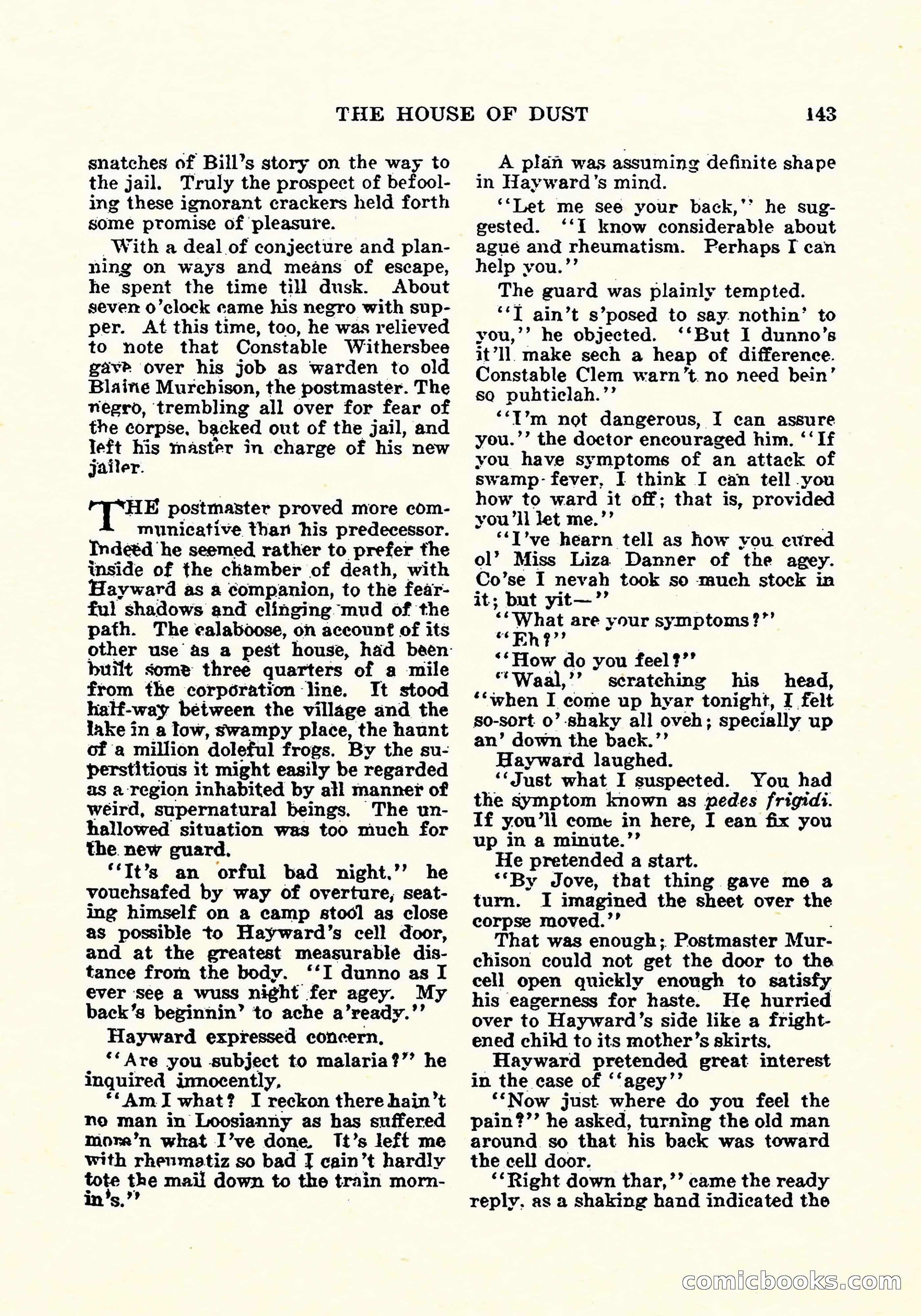 Weird Tales, Vol. 4, No. 4 — page 144 of 194