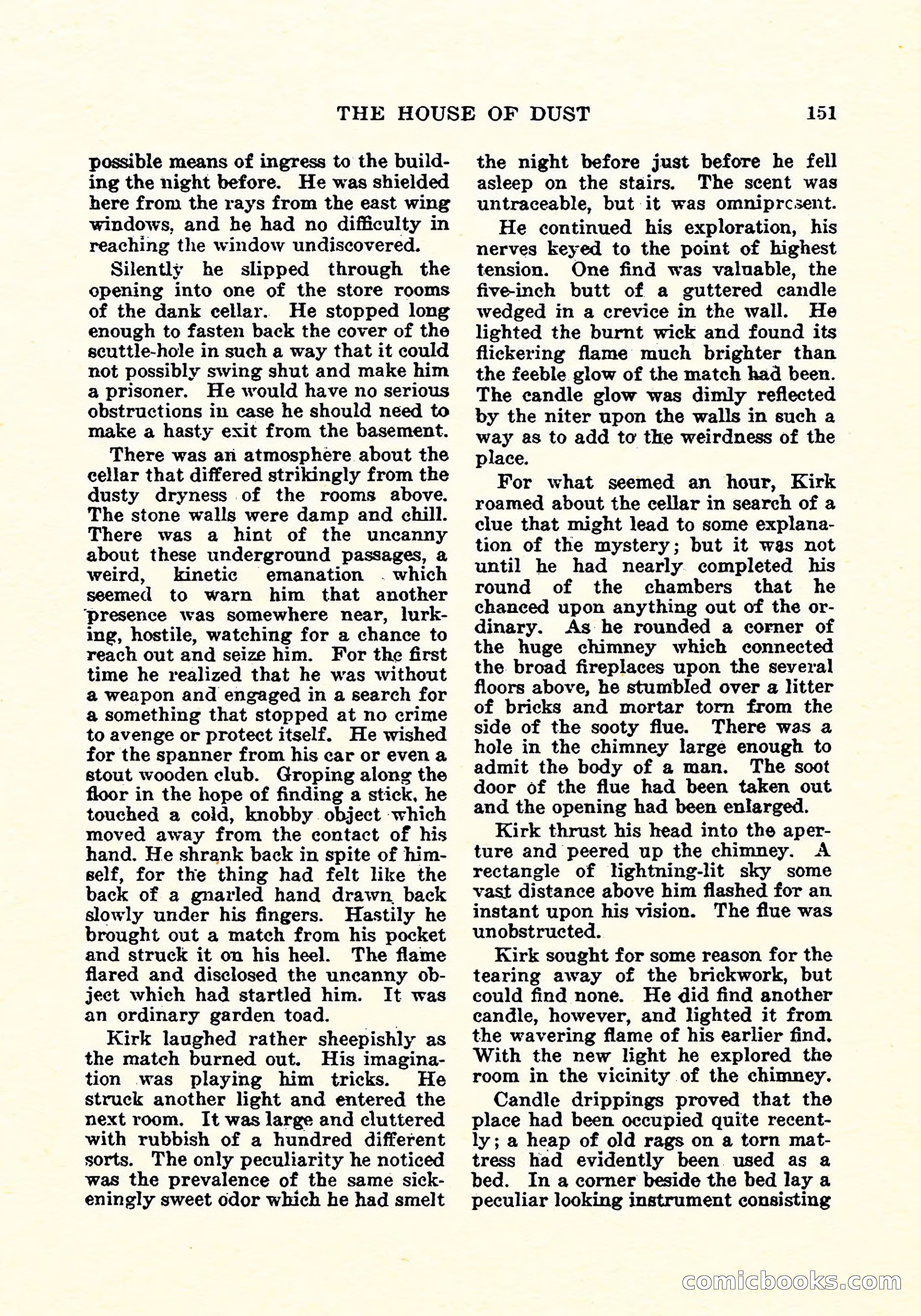Weird Tales, Vol. 4, No. 4 — page 152 of 194