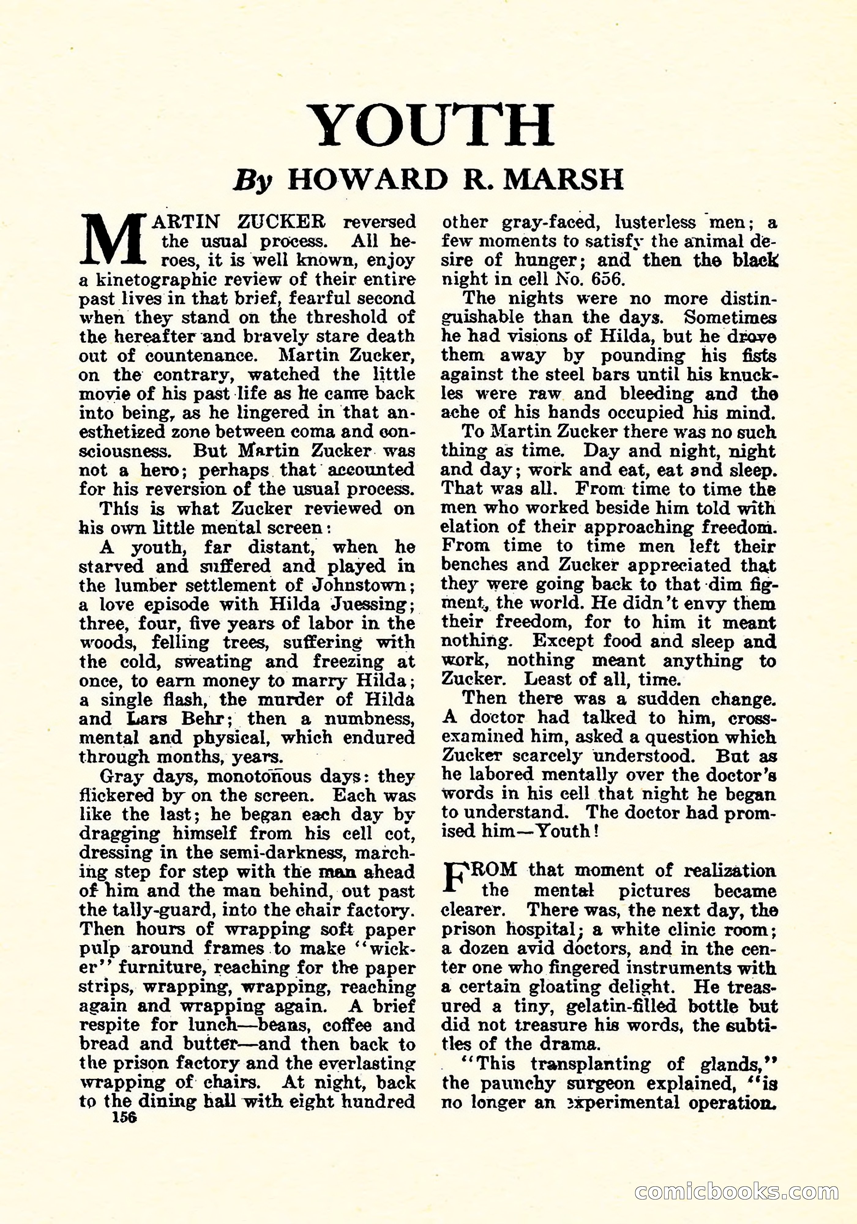 Weird Tales, Vol. 4, No. 4 — page 157 of 194