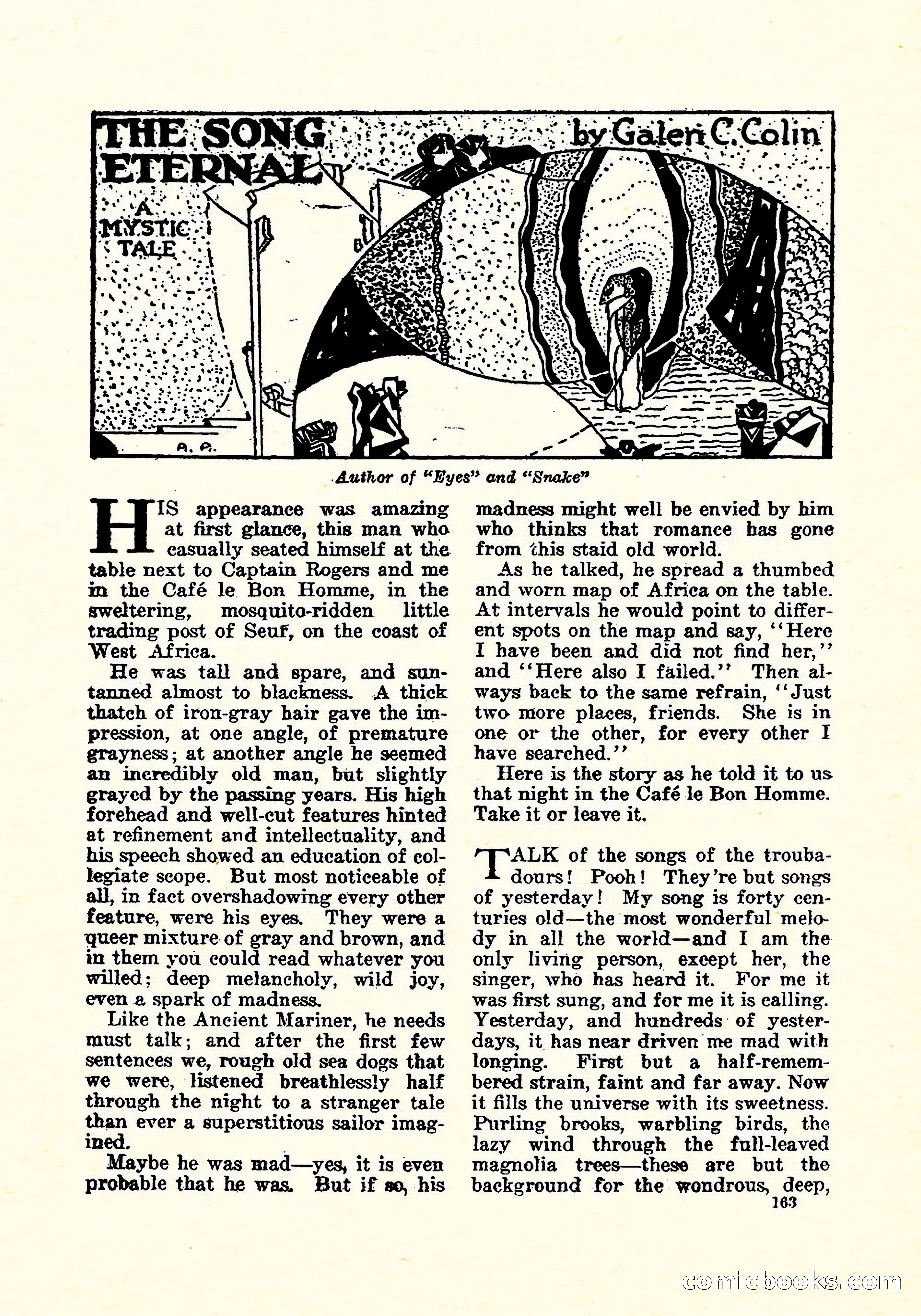 Weird Tales, Vol. 4, No. 4 — page 164 of 194