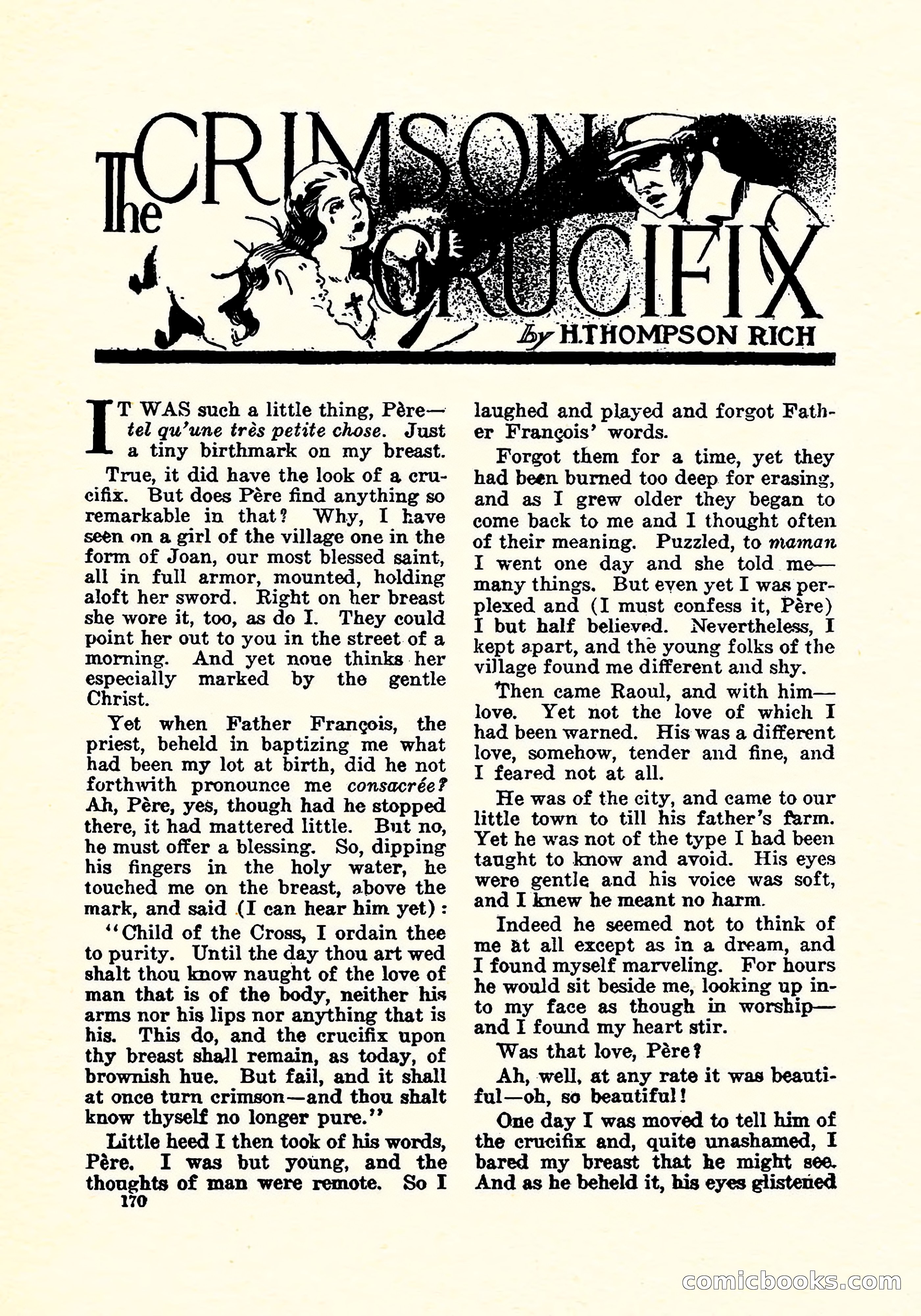Weird Tales, Vol. 4, No. 4 — page 171 of 194