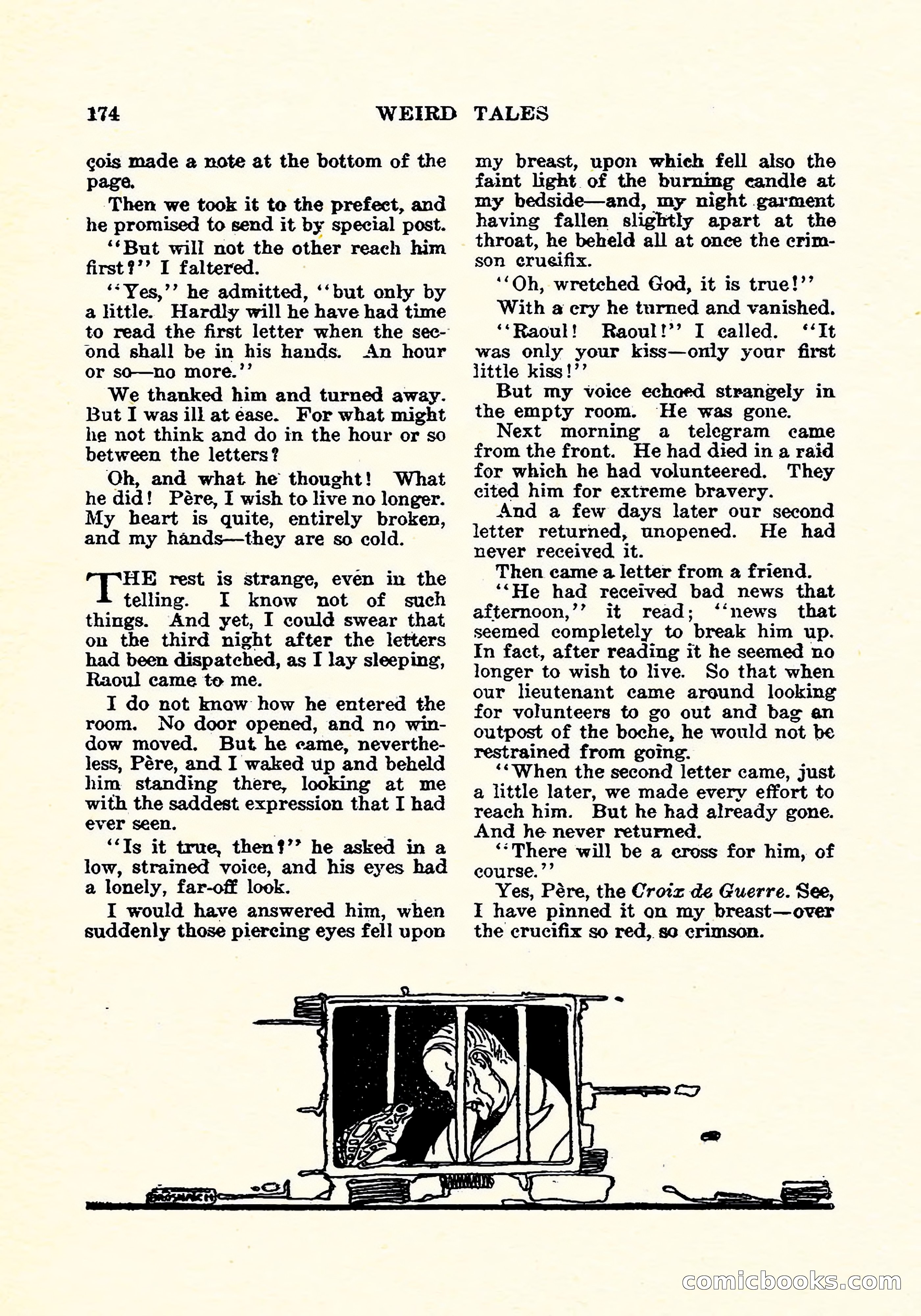 Weird Tales, Vol. 4, No. 4 — page 175 of 194