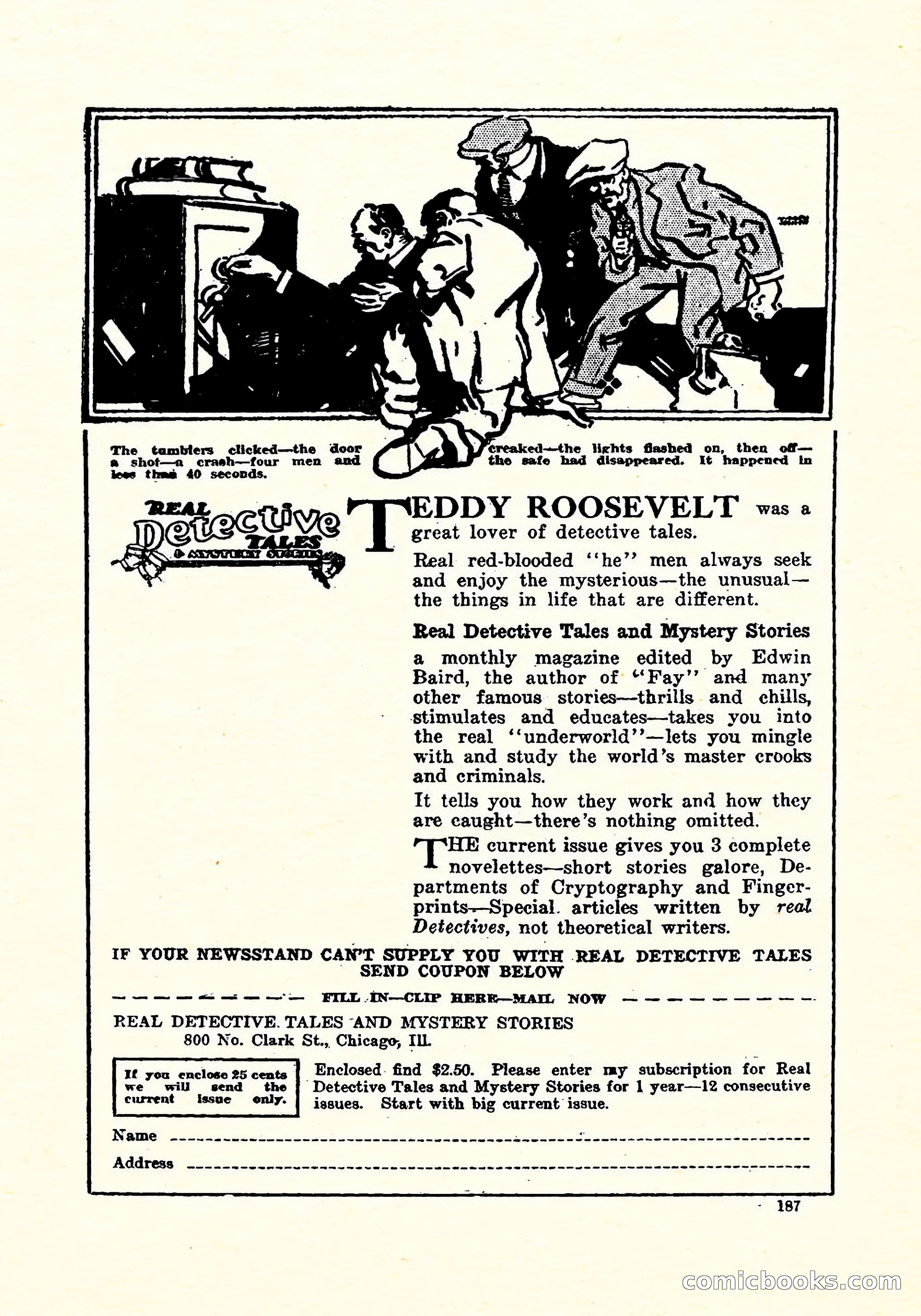 Weird Tales, Vol. 4, No. 4 — page 188 of 194