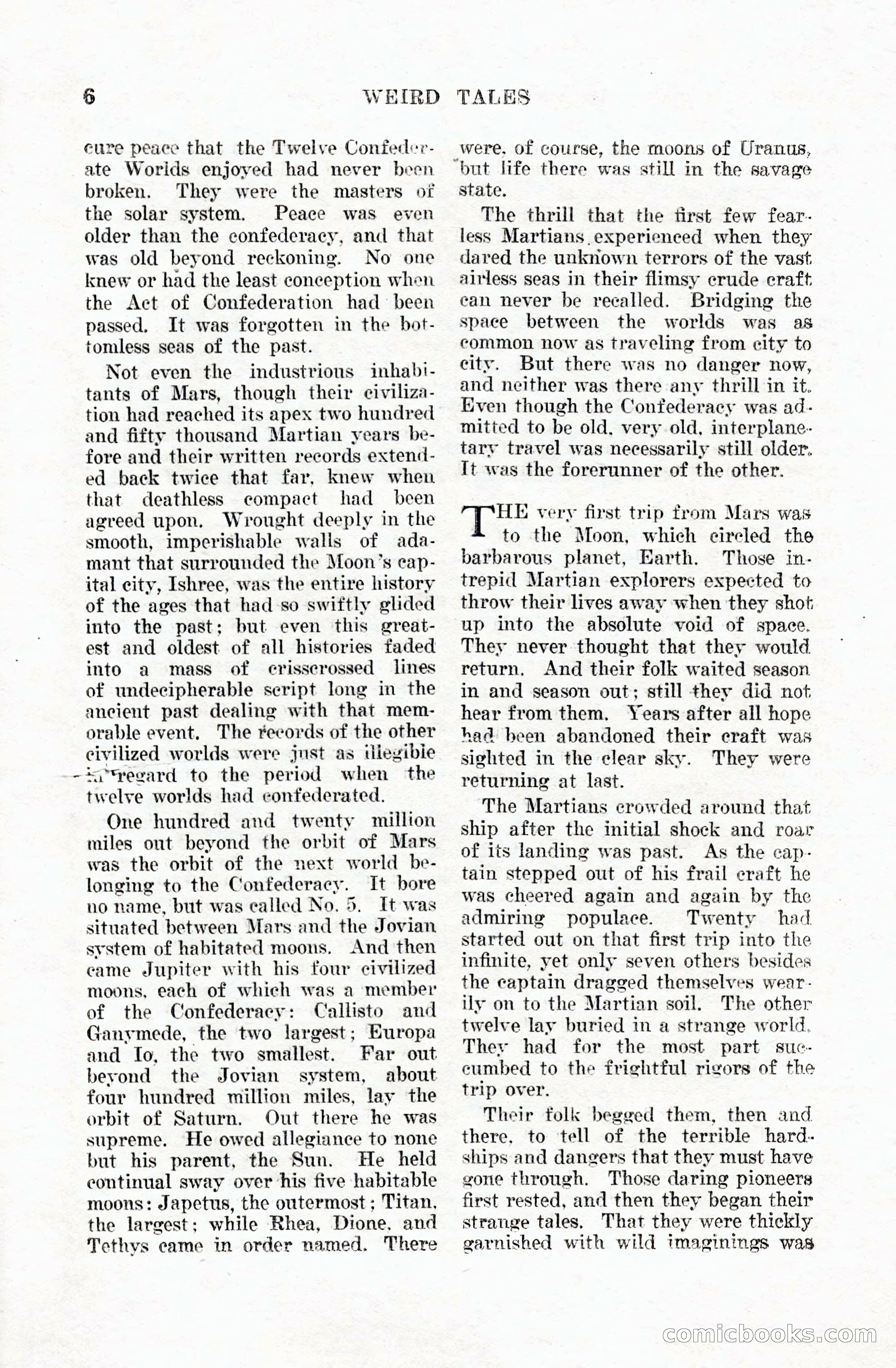 Weird Tales, Vol. 5 No. 1 — page 7 of 195