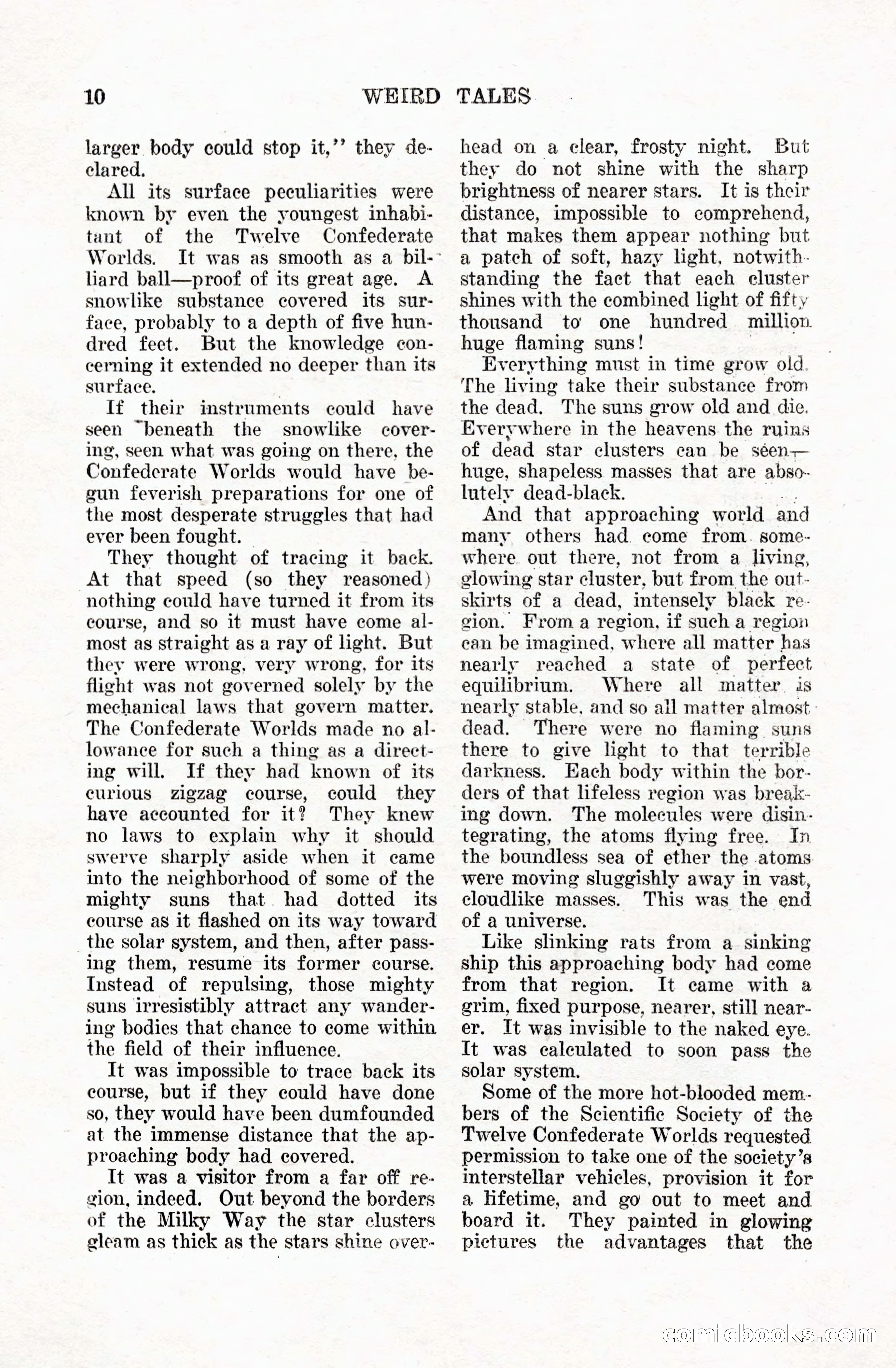 Weird Tales, Vol. 5 No. 1 — page 11 of 195