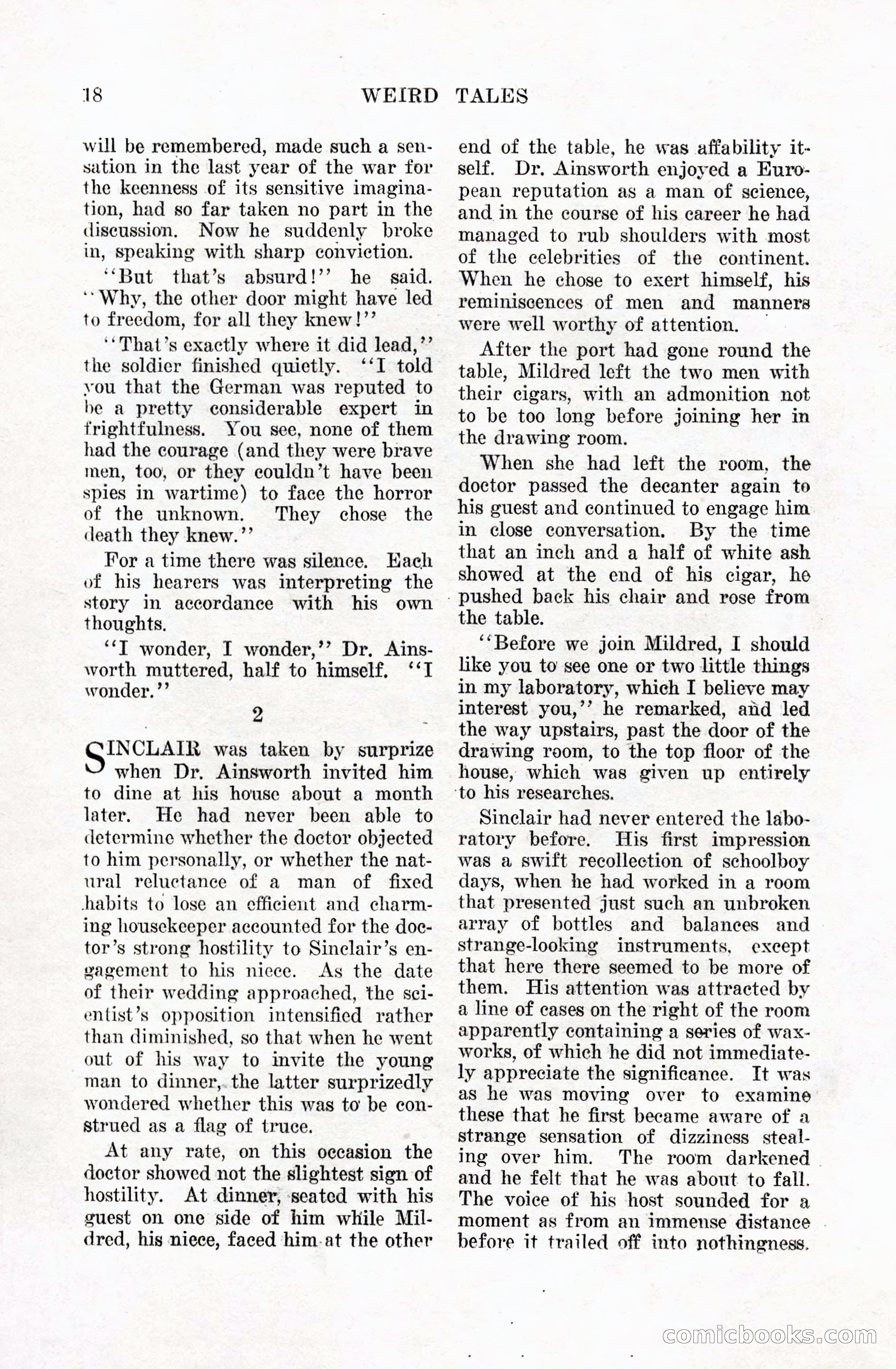 Weird Tales, Vol. 5 No. 1 — page 19 of 195