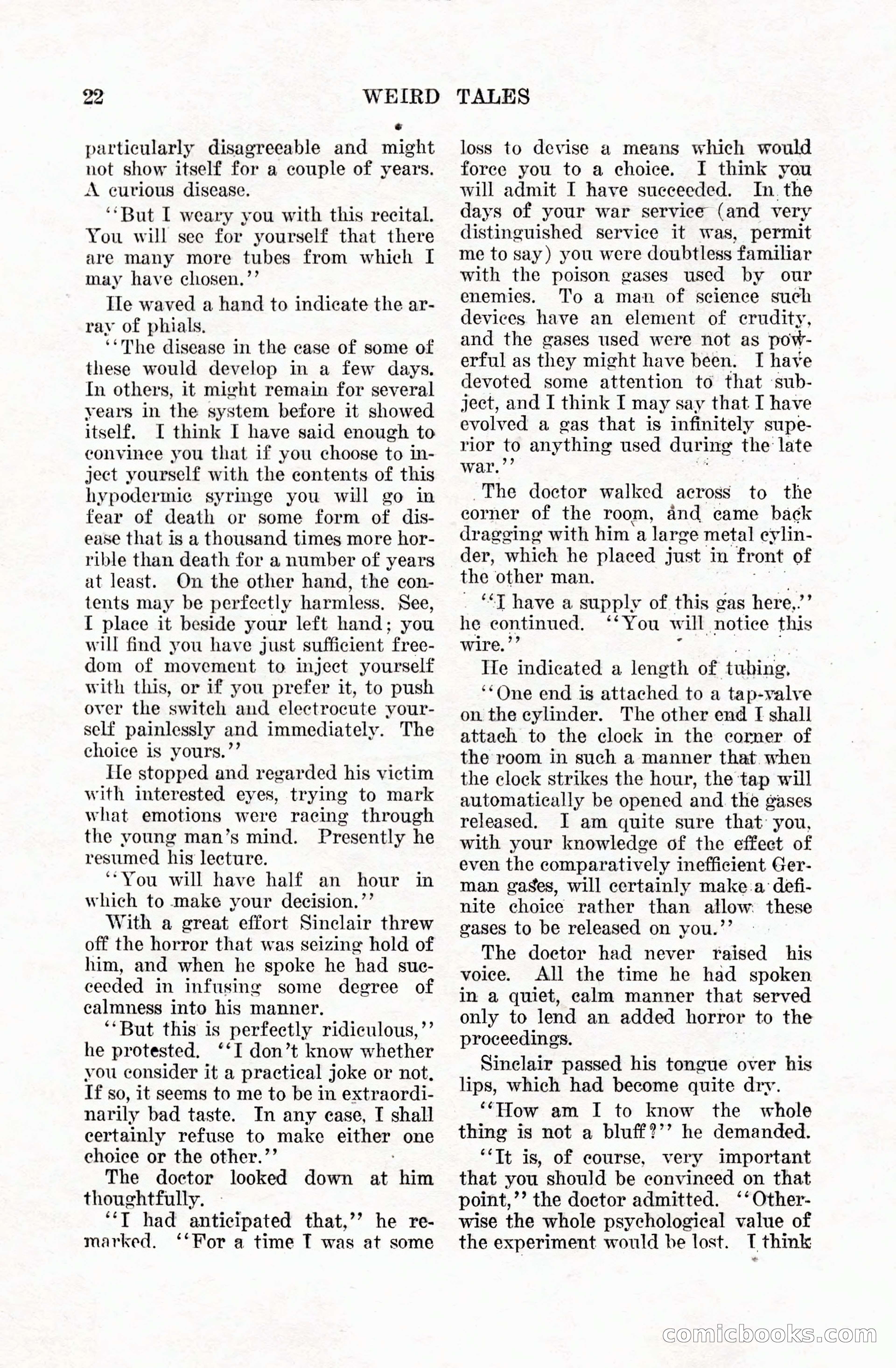 Weird Tales, Vol. 5 No. 1 — page 23 of 195