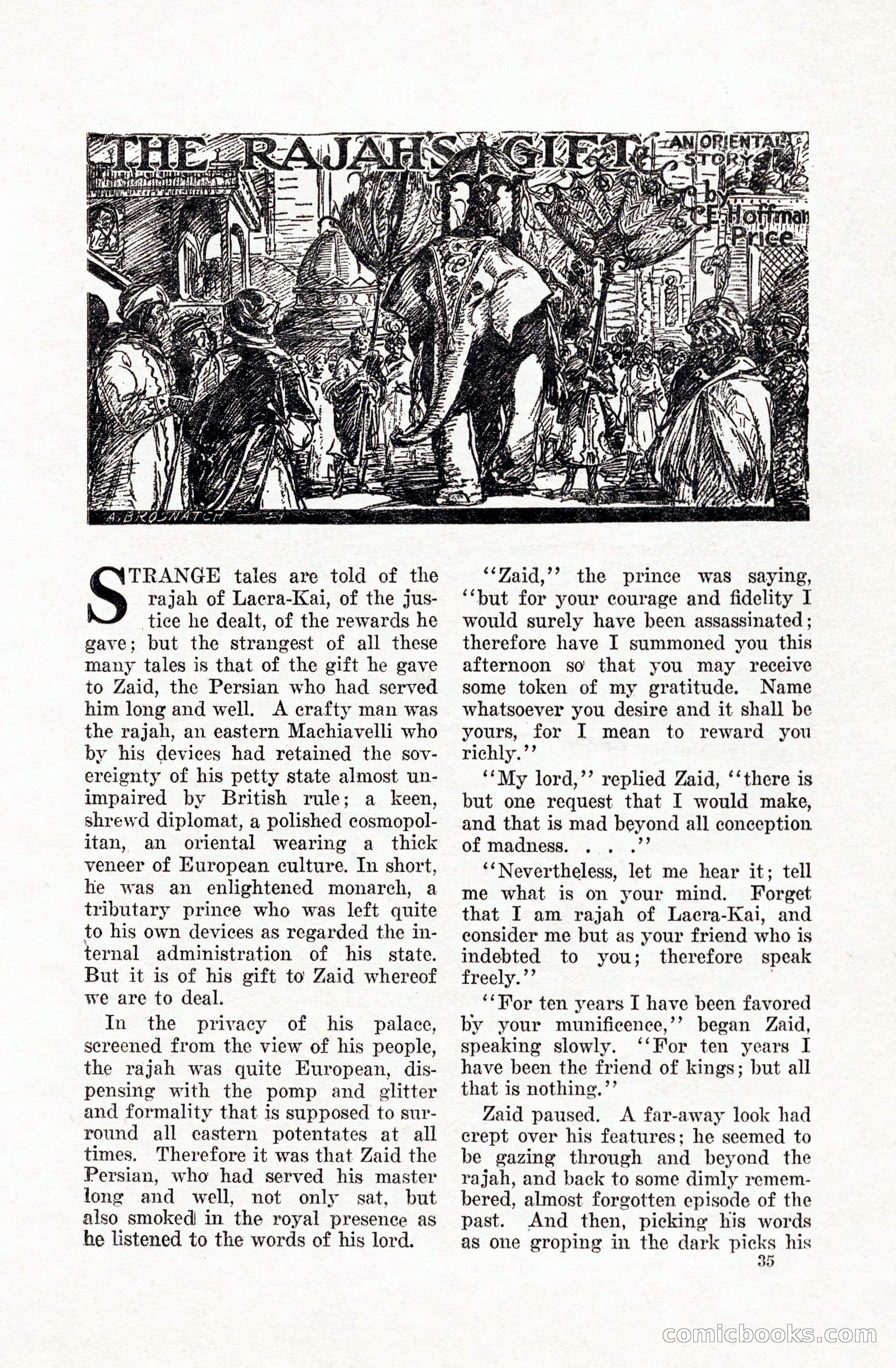 Weird Tales, Vol. 5 No. 1 — page 36 of 195