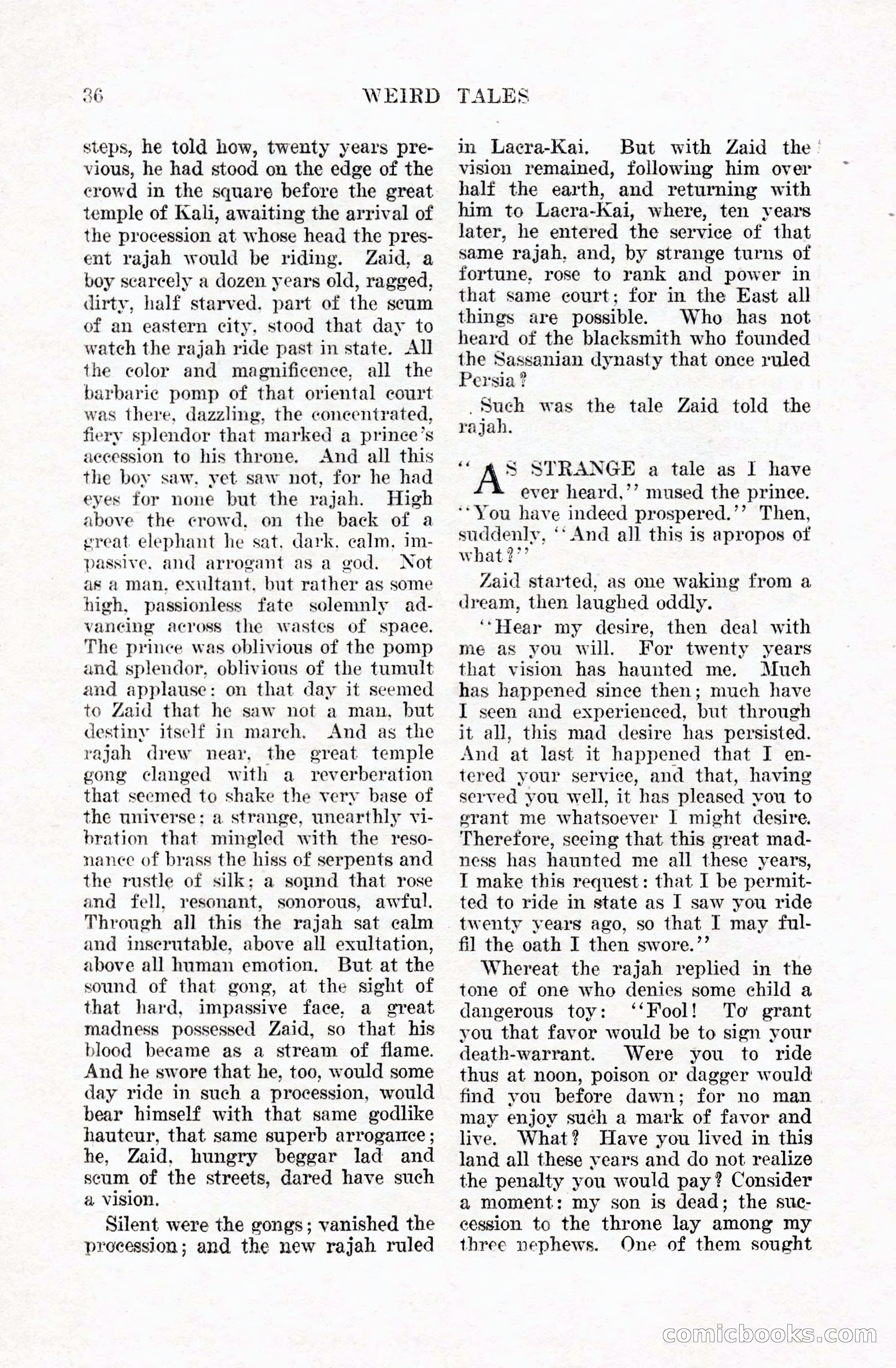 Weird Tales, Vol. 5 No. 1 — page 37 of 195