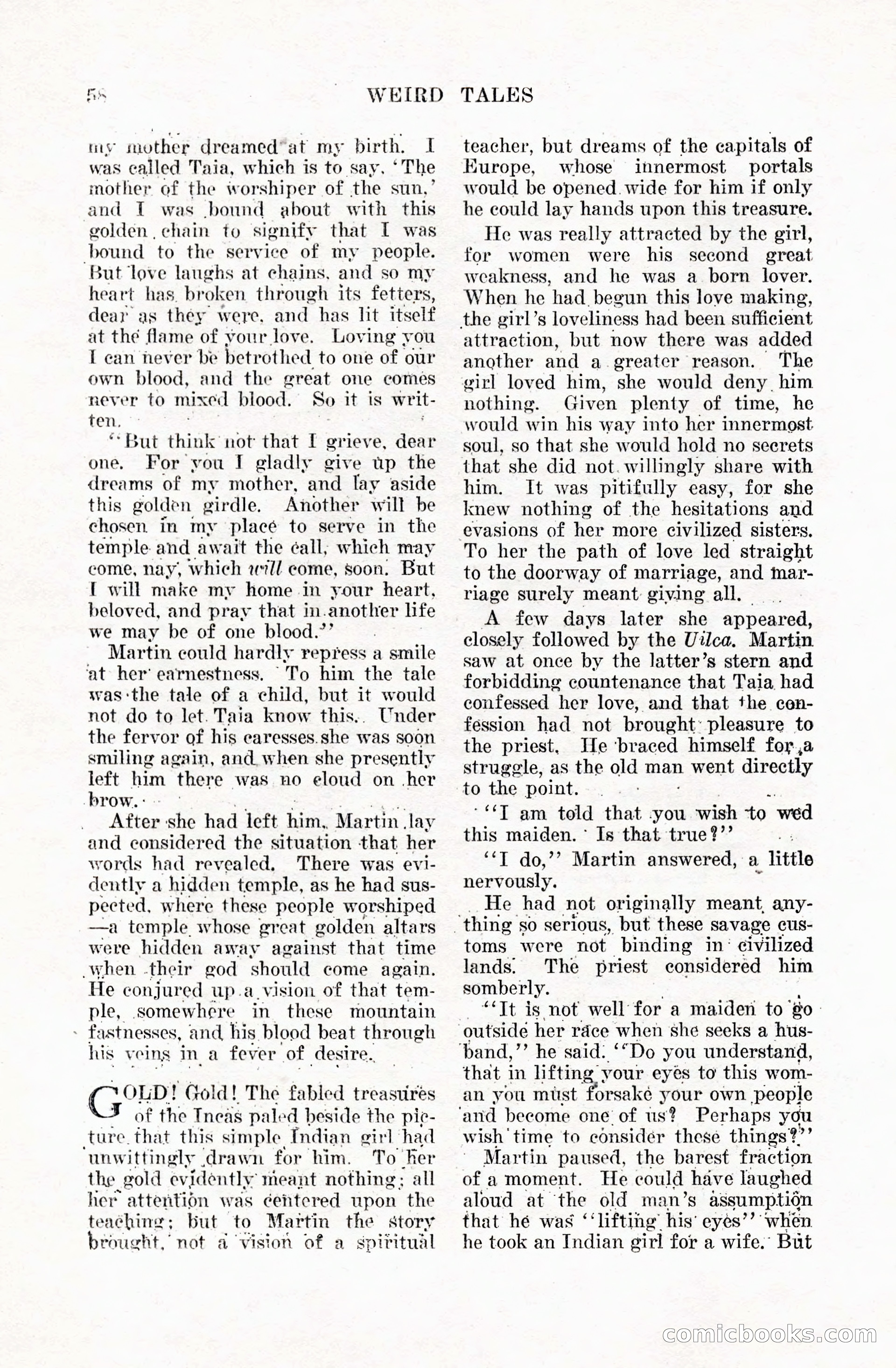Weird Tales, Vol. 5 No. 1 — page 59 of 195