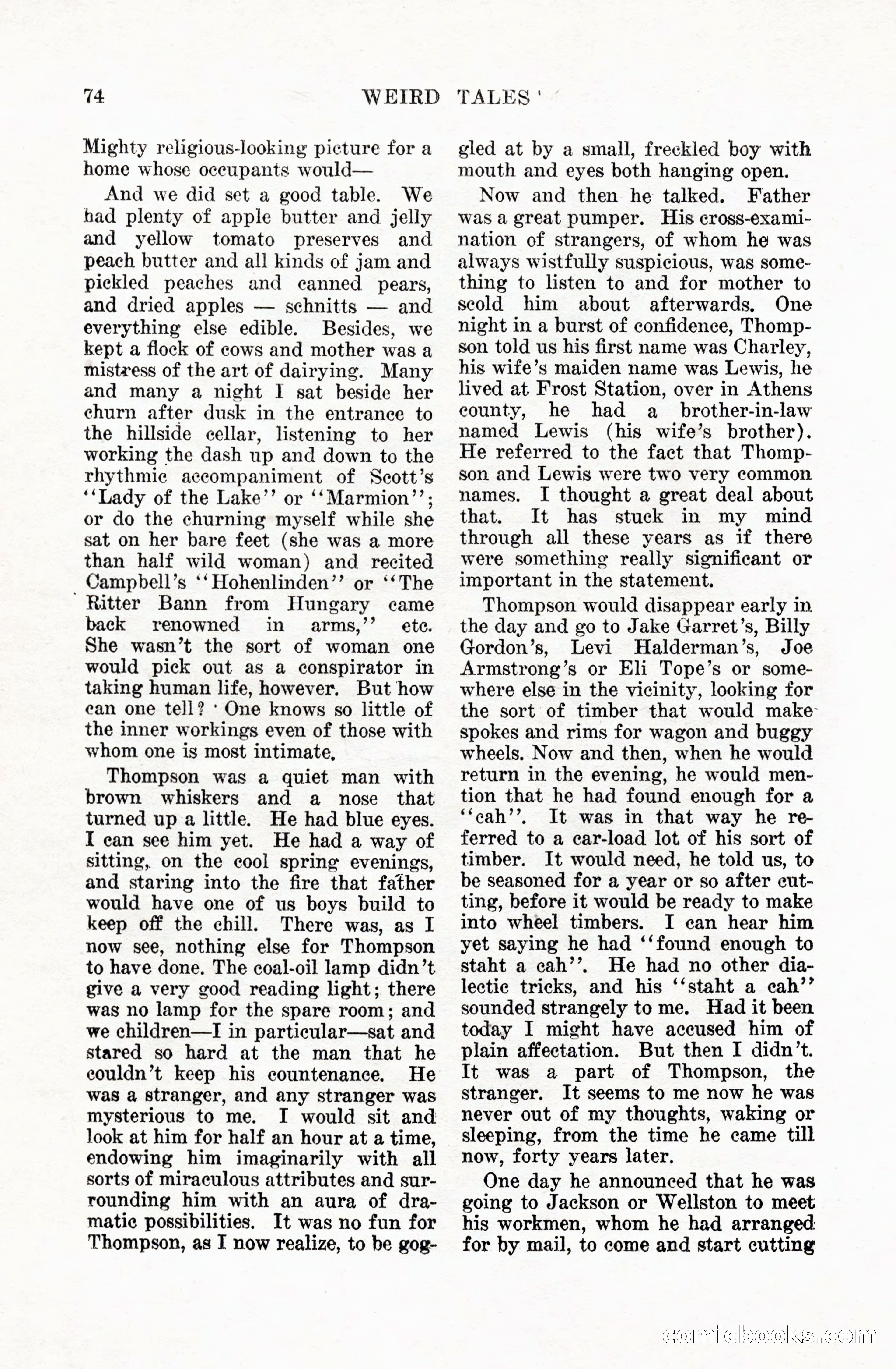 Weird Tales, Vol. 5 No. 1 — page 75 of 195