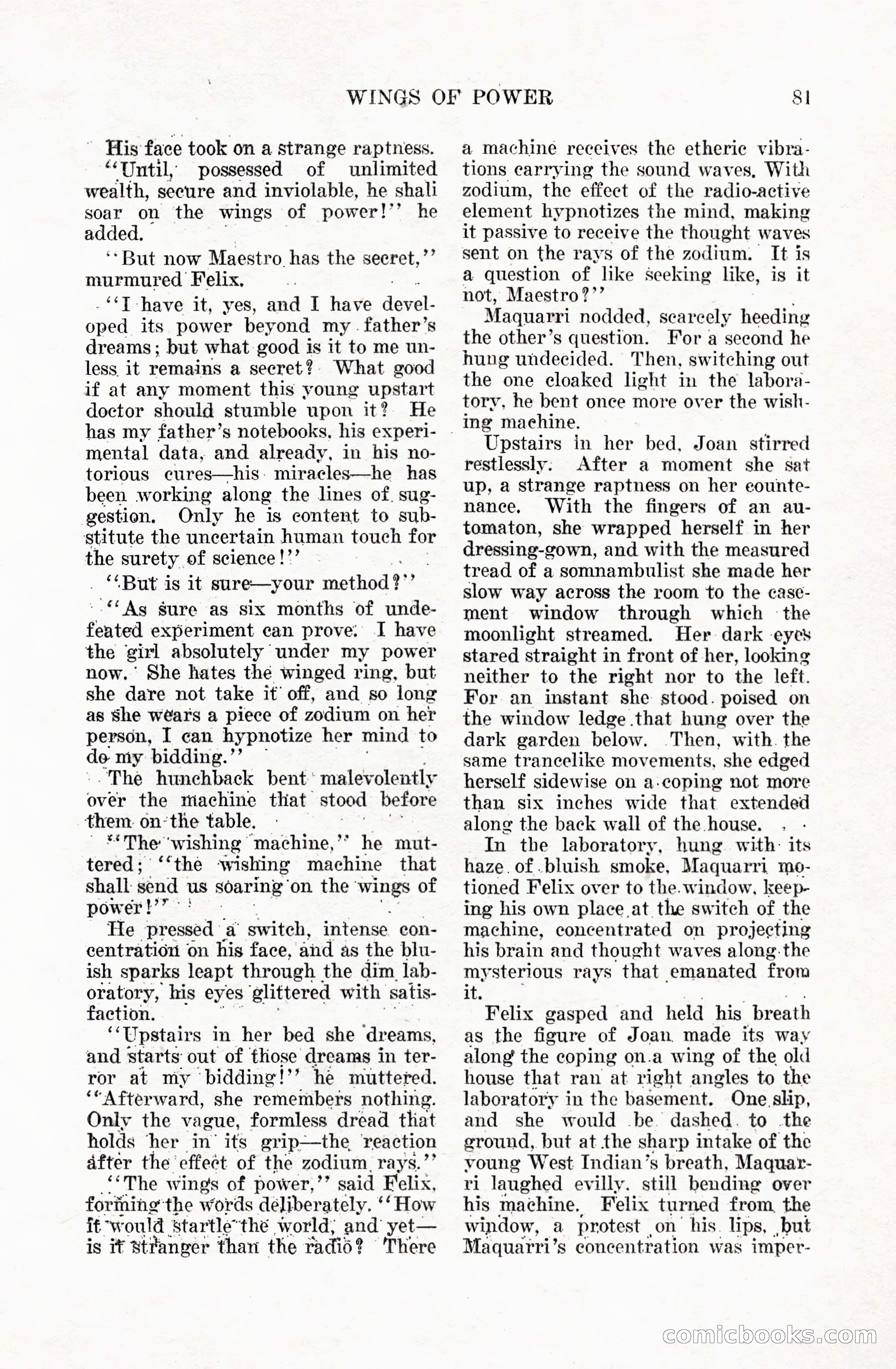 Weird Tales, Vol. 5 No. 1 — page 82 of 195