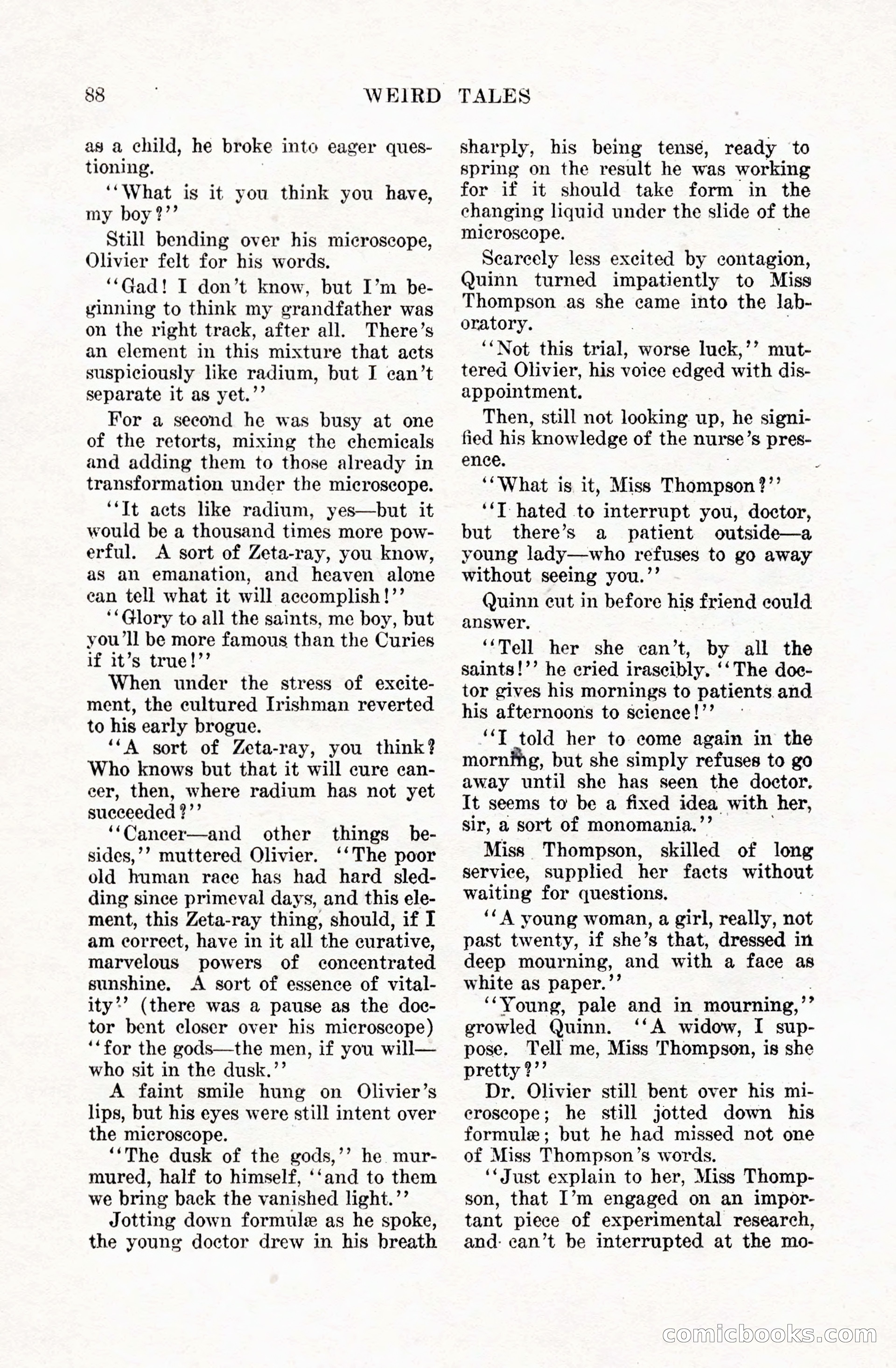 Weird Tales, Vol. 5 No. 1 — page 89 of 195