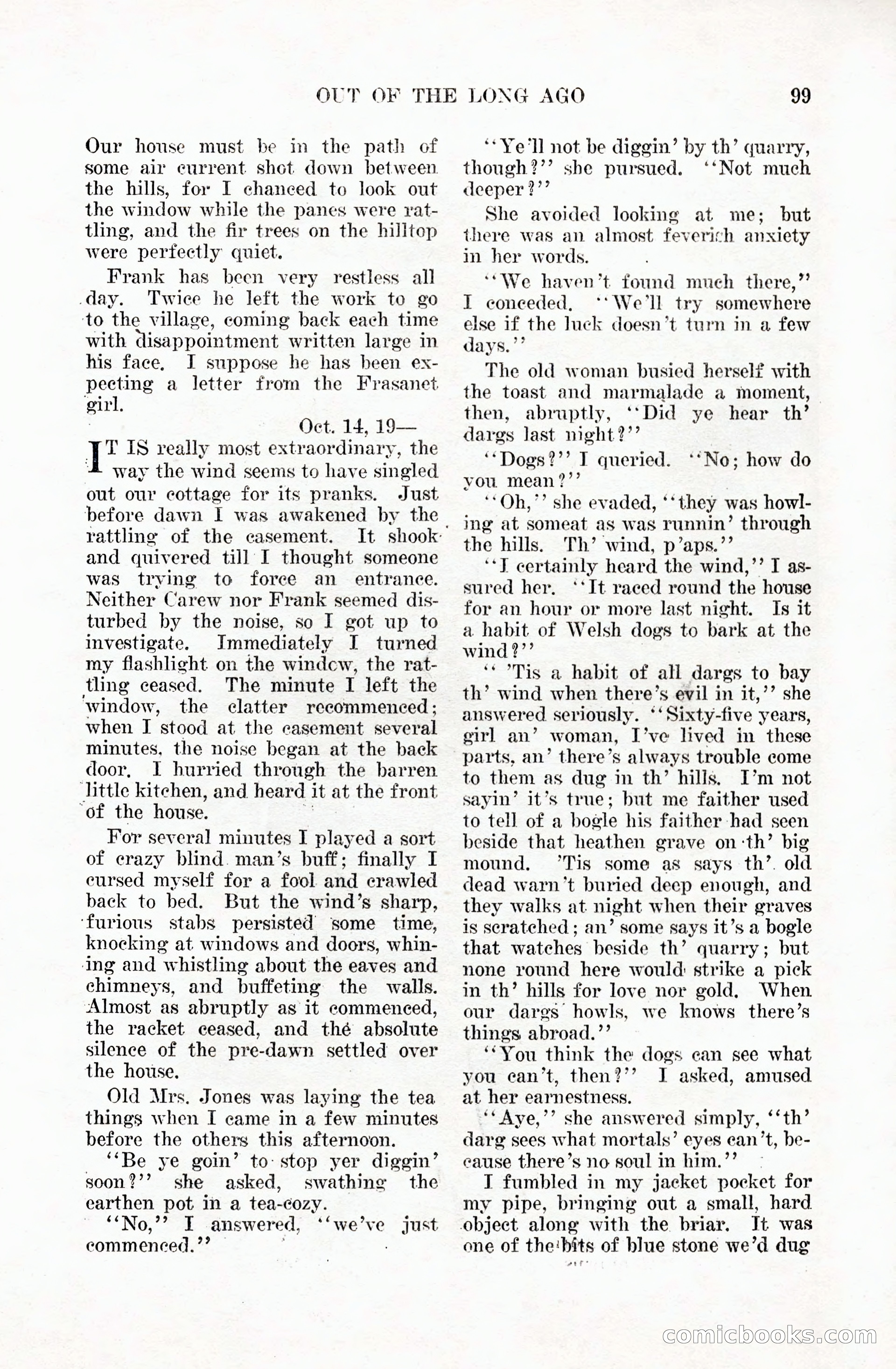 Weird Tales, Vol. 5 No. 1 — page 100 of 195
