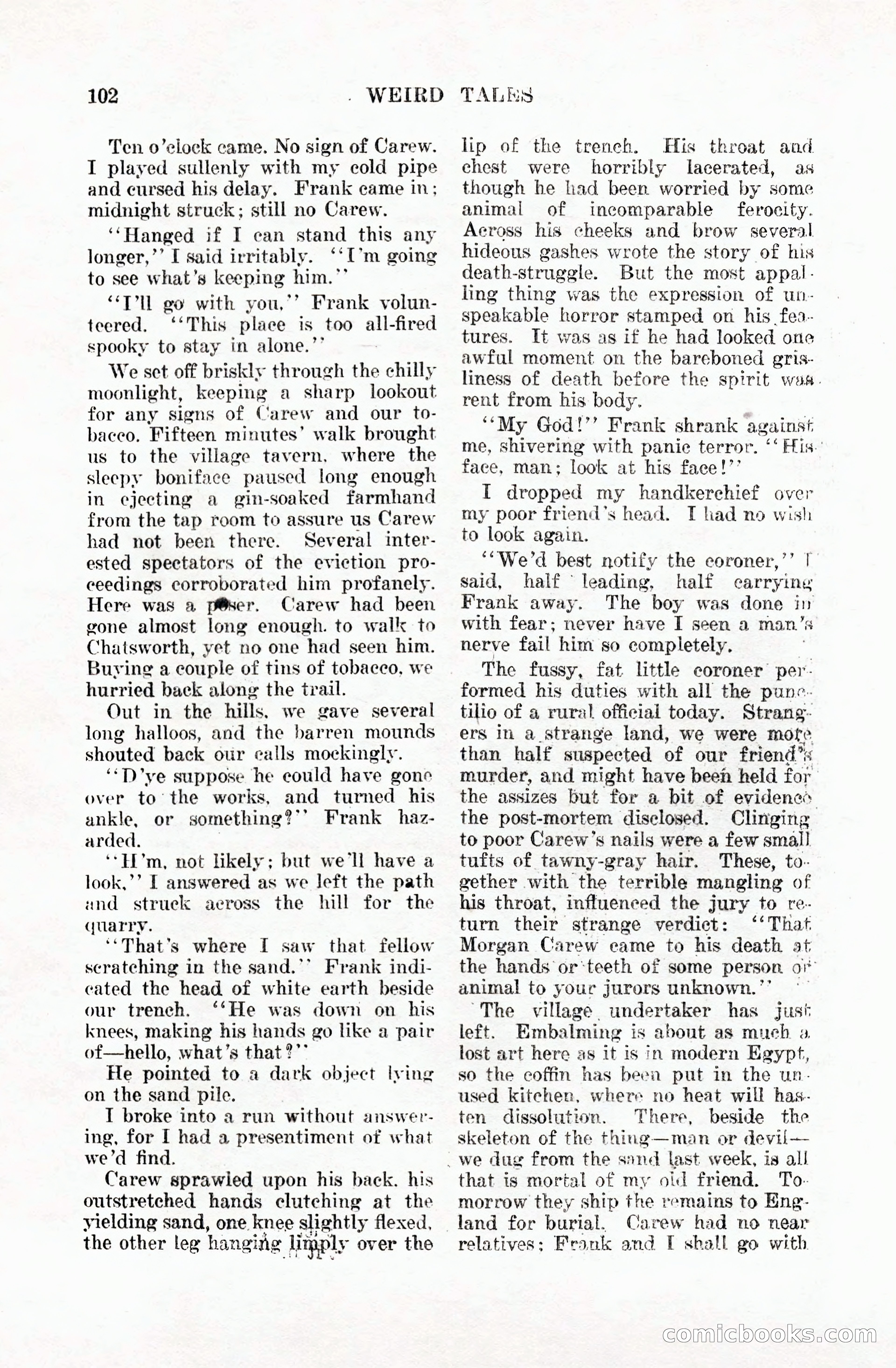 Weird Tales, Vol. 5 No. 1 — page 103 of 195