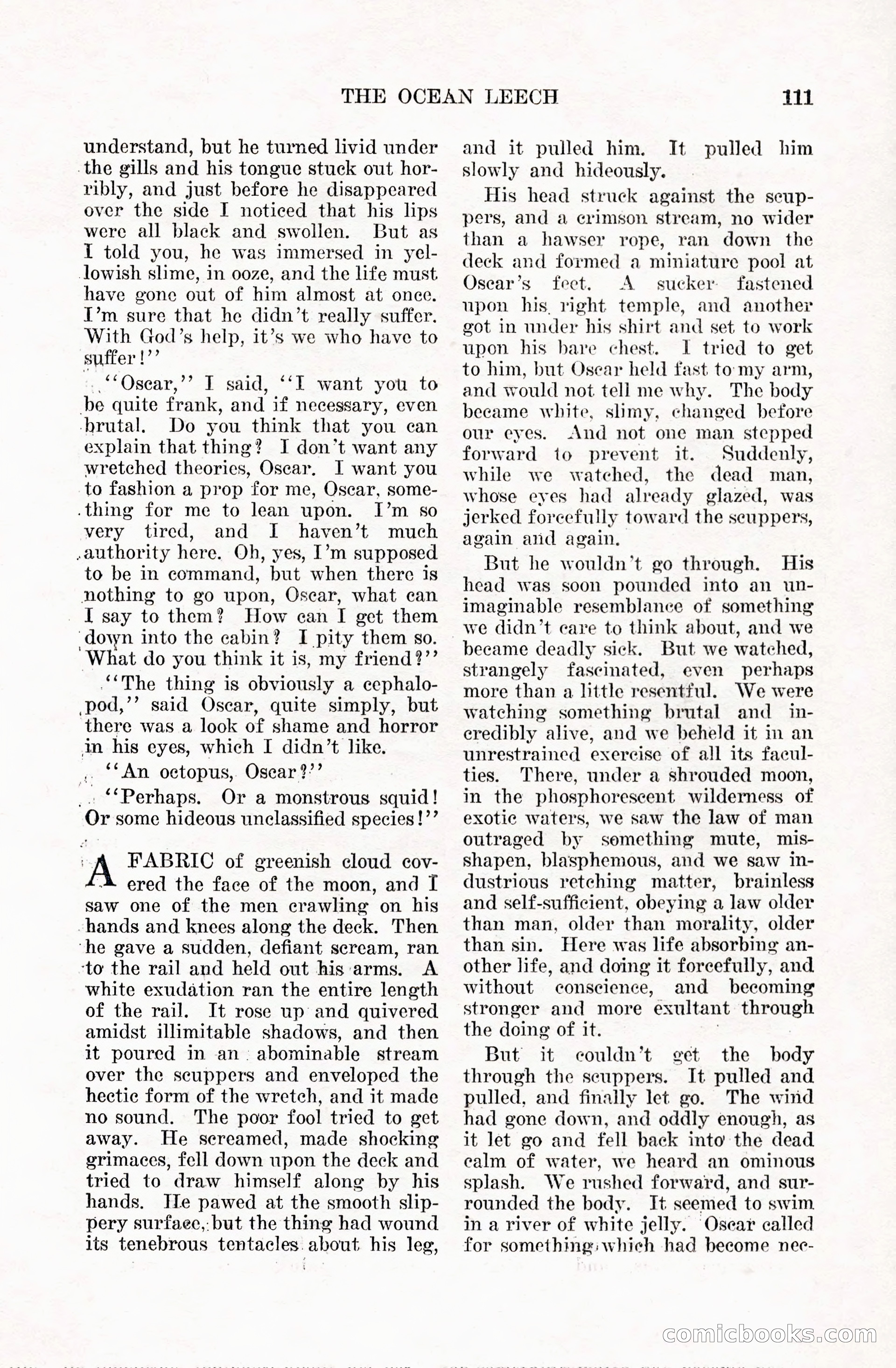 Weird Tales, Vol. 5 No. 1 — page 112 of 195
