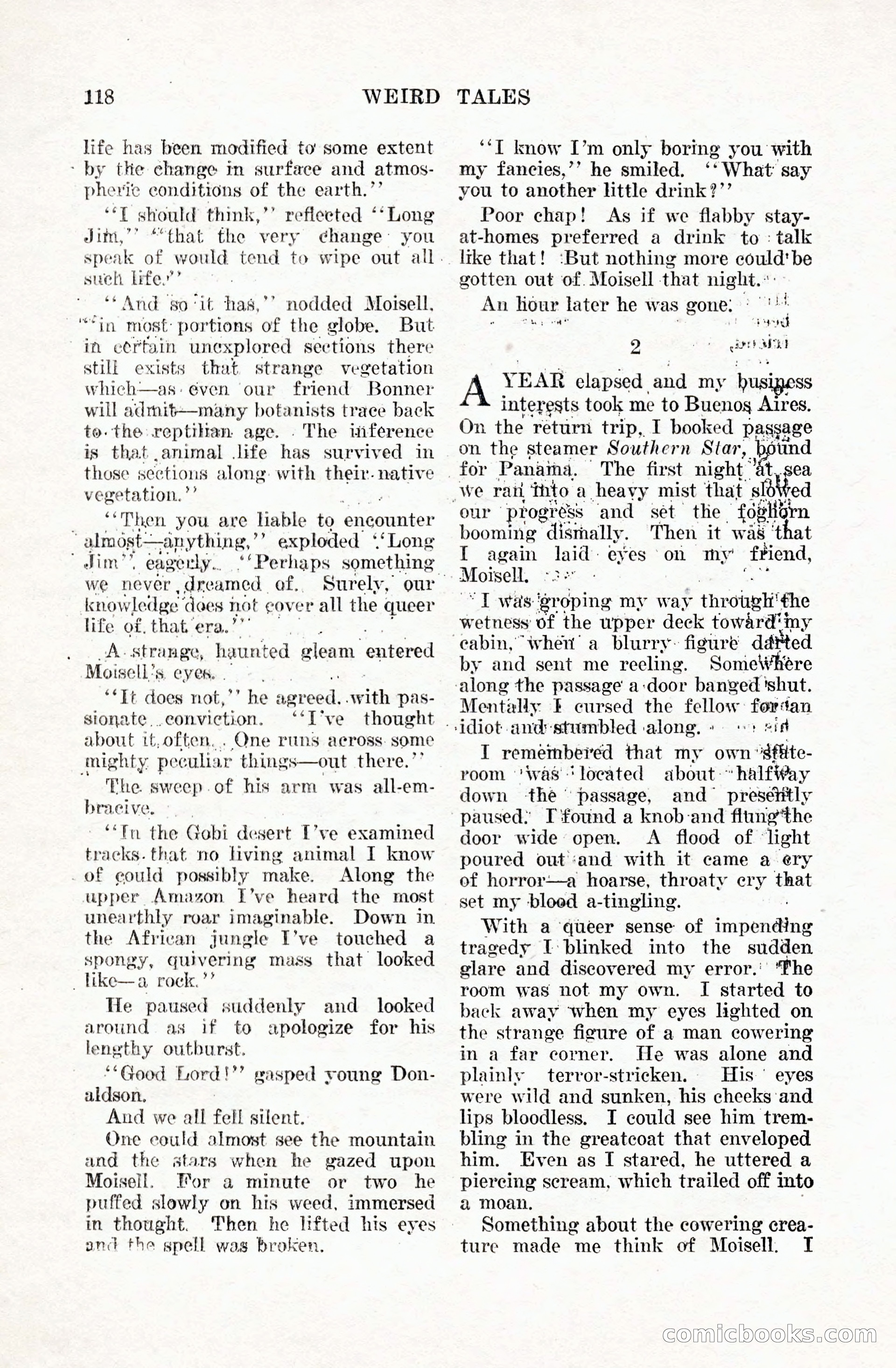 Weird Tales, Vol. 5 No. 1 — page 119 of 195