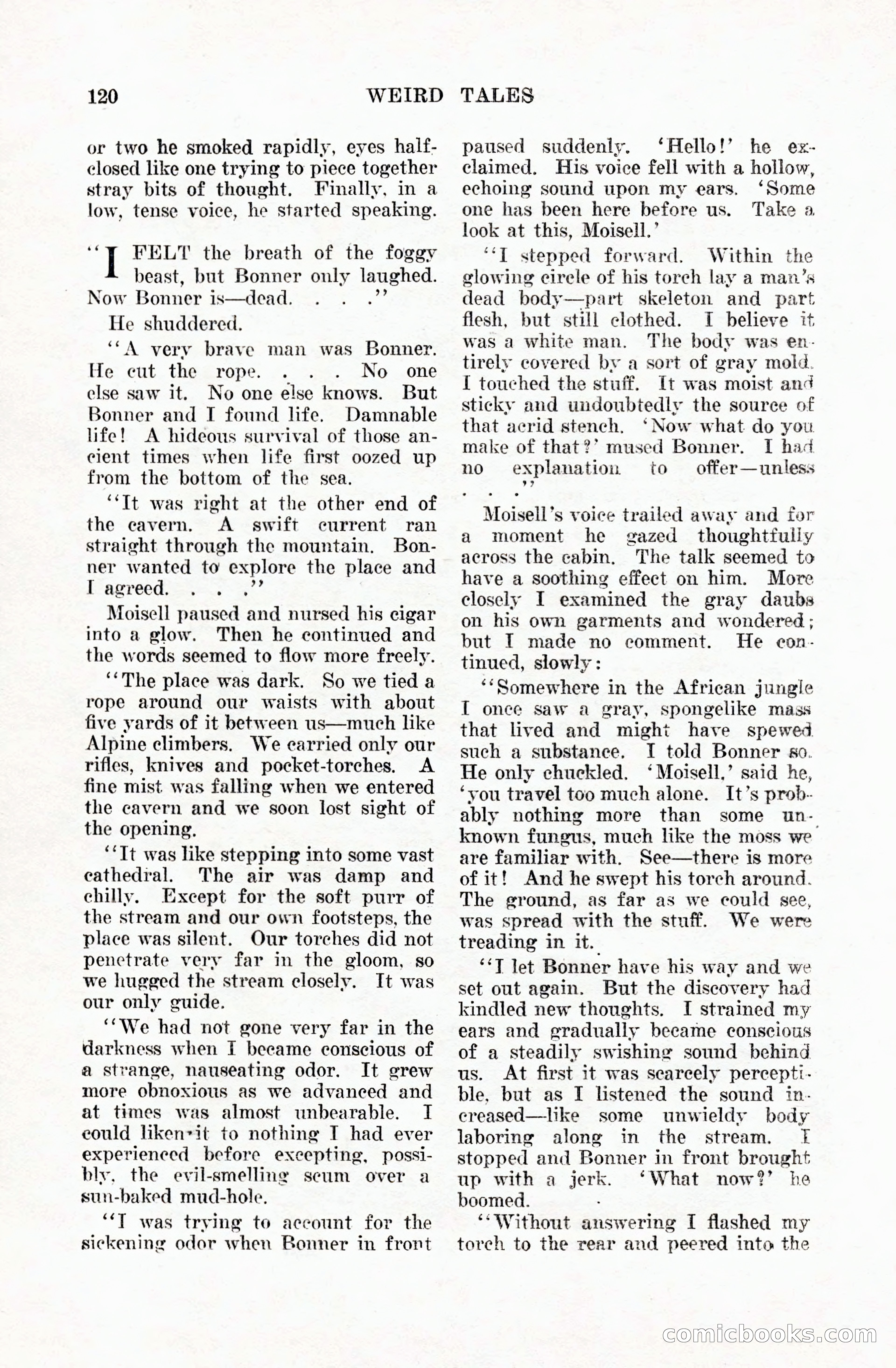 Weird Tales, Vol. 5 No. 1 — page 121 of 195