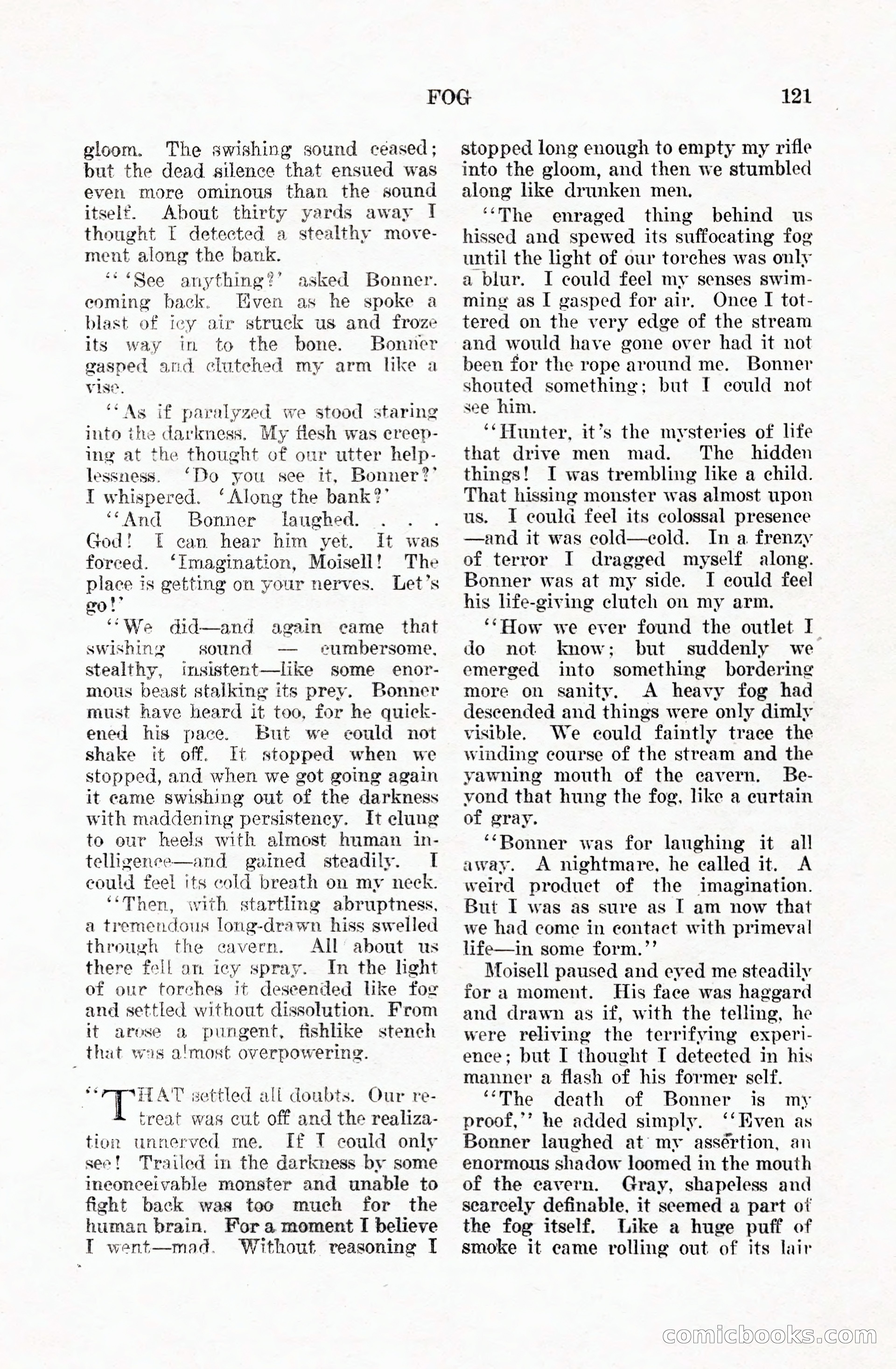 Weird Tales, Vol. 5 No. 1 — page 122 of 195