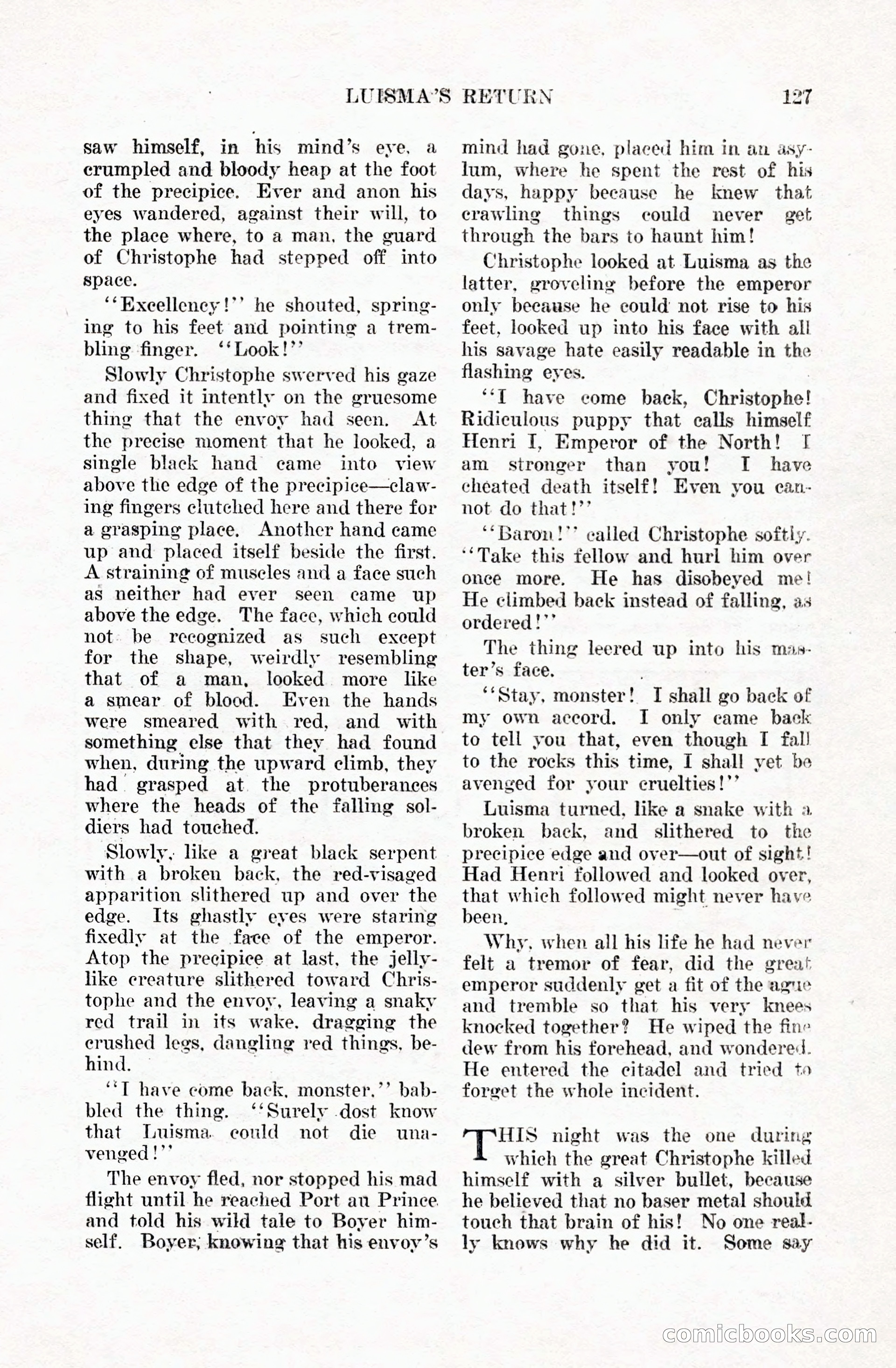 Weird Tales, Vol. 5 No. 1 — page 128 of 195
