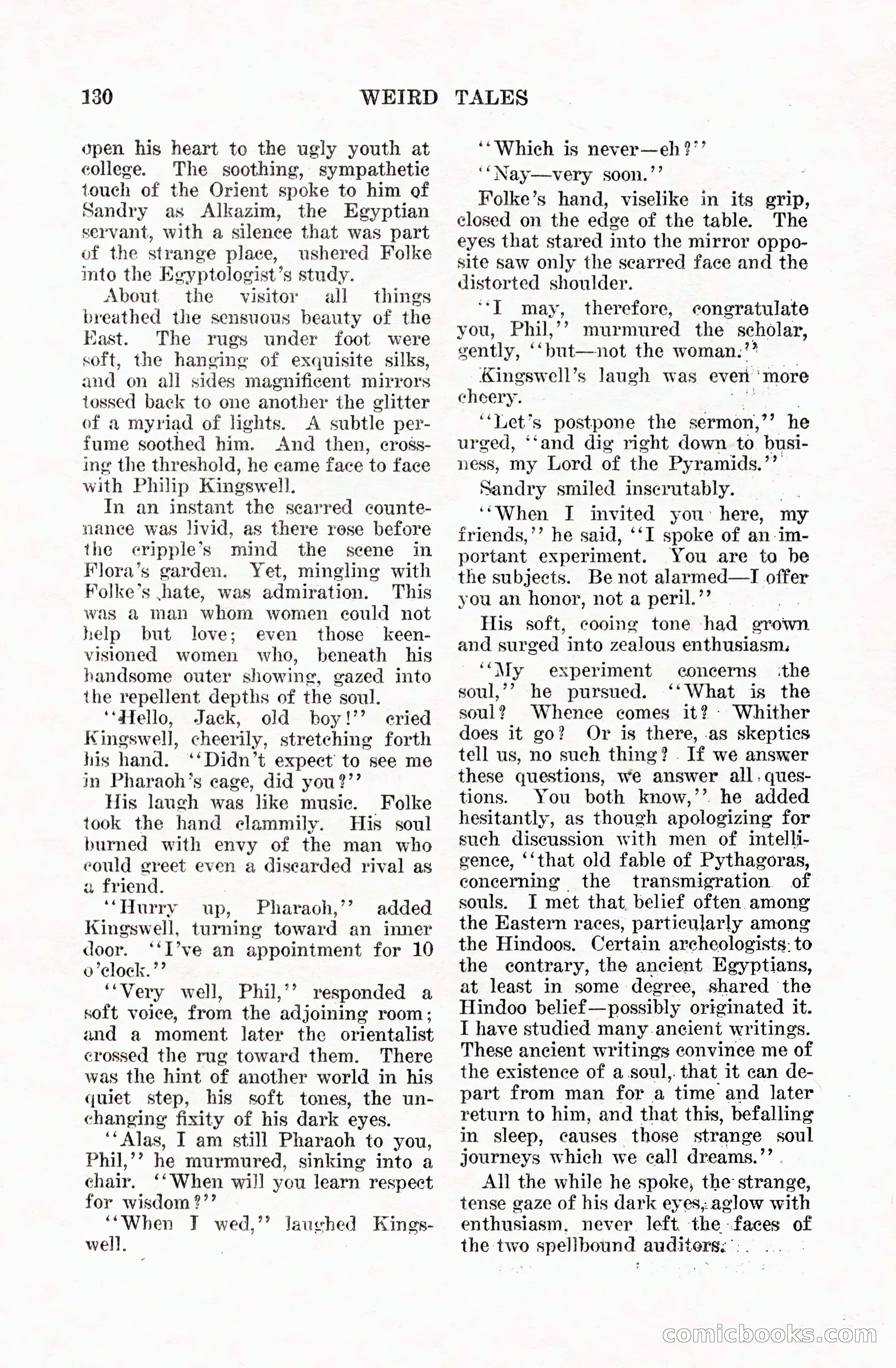 Weird Tales, Vol. 5 No. 1 — page 131 of 195