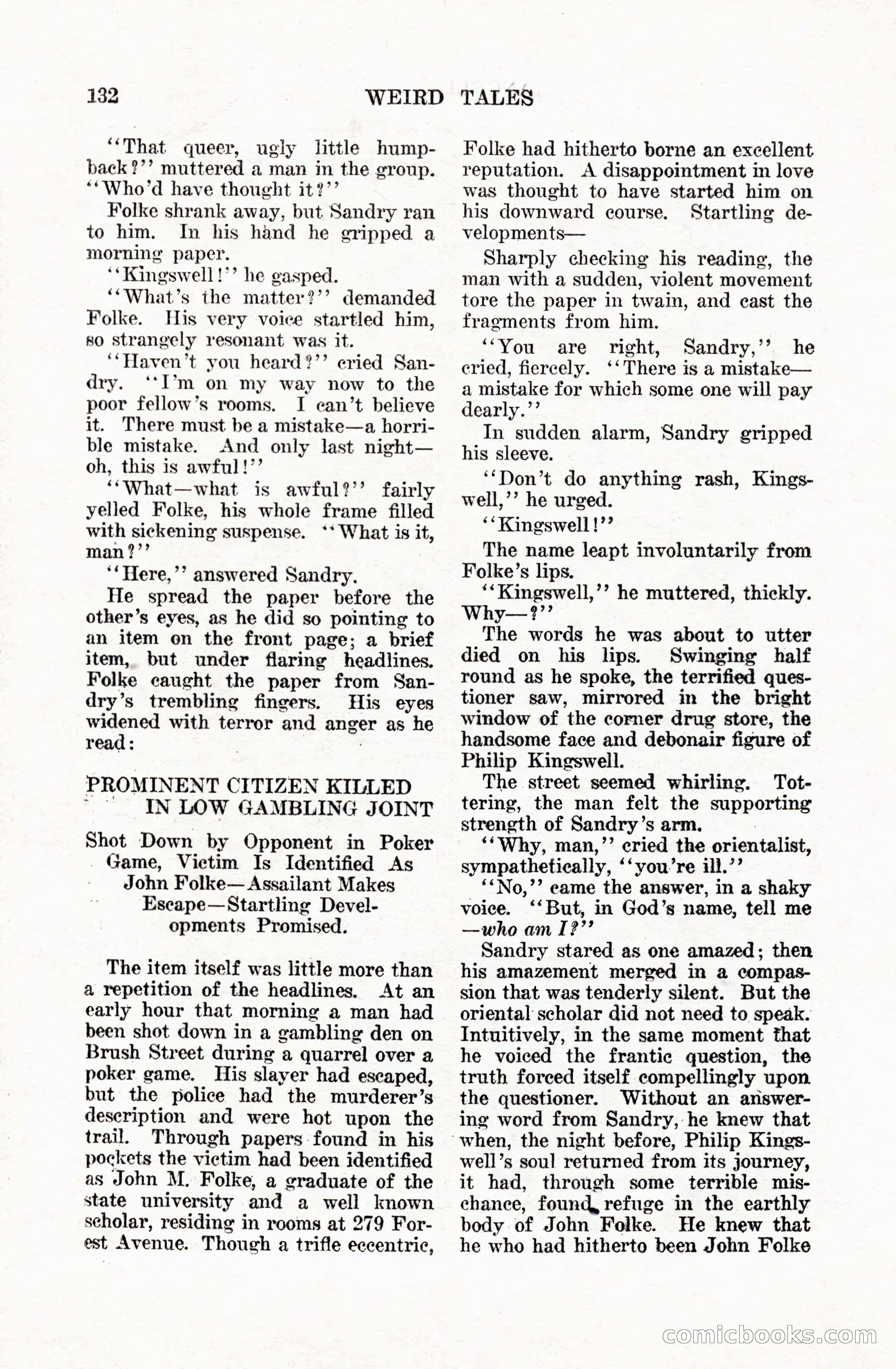 Weird Tales, Vol. 5 No. 1 — page 133 of 195