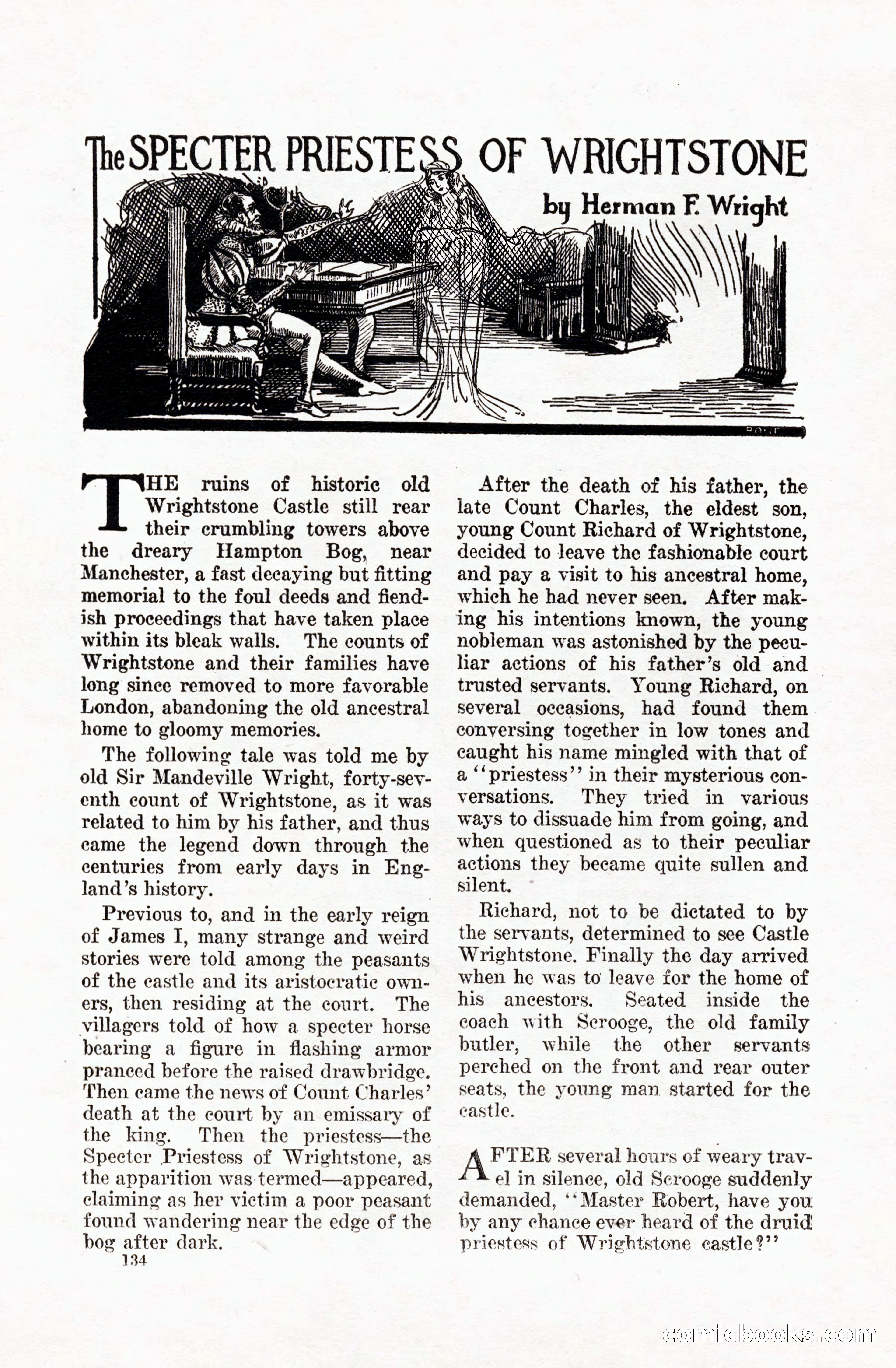 Weird Tales, Vol. 5 No. 1 — page 135 of 195