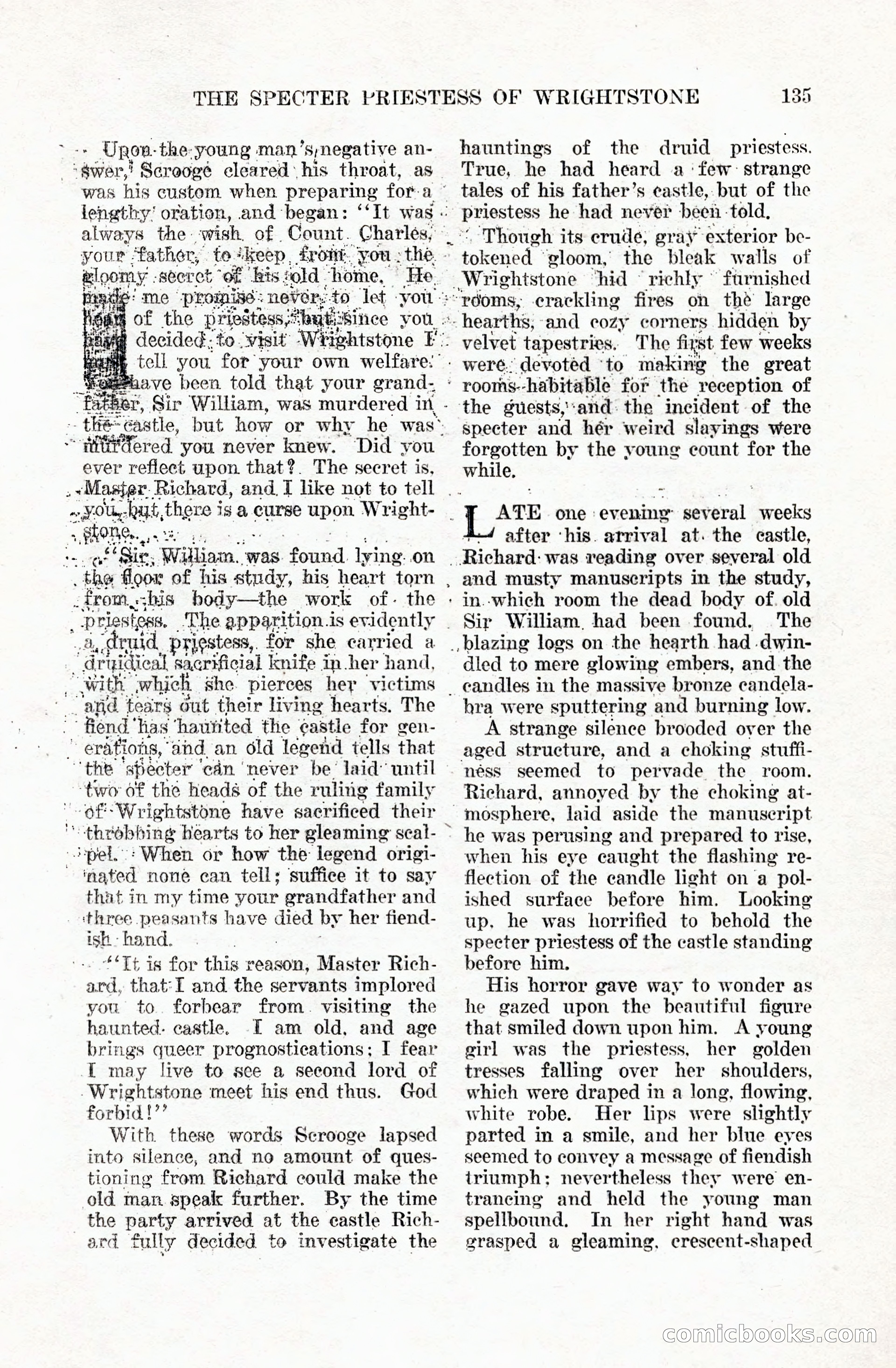 Weird Tales, Vol. 5 No. 1 — page 136 of 195