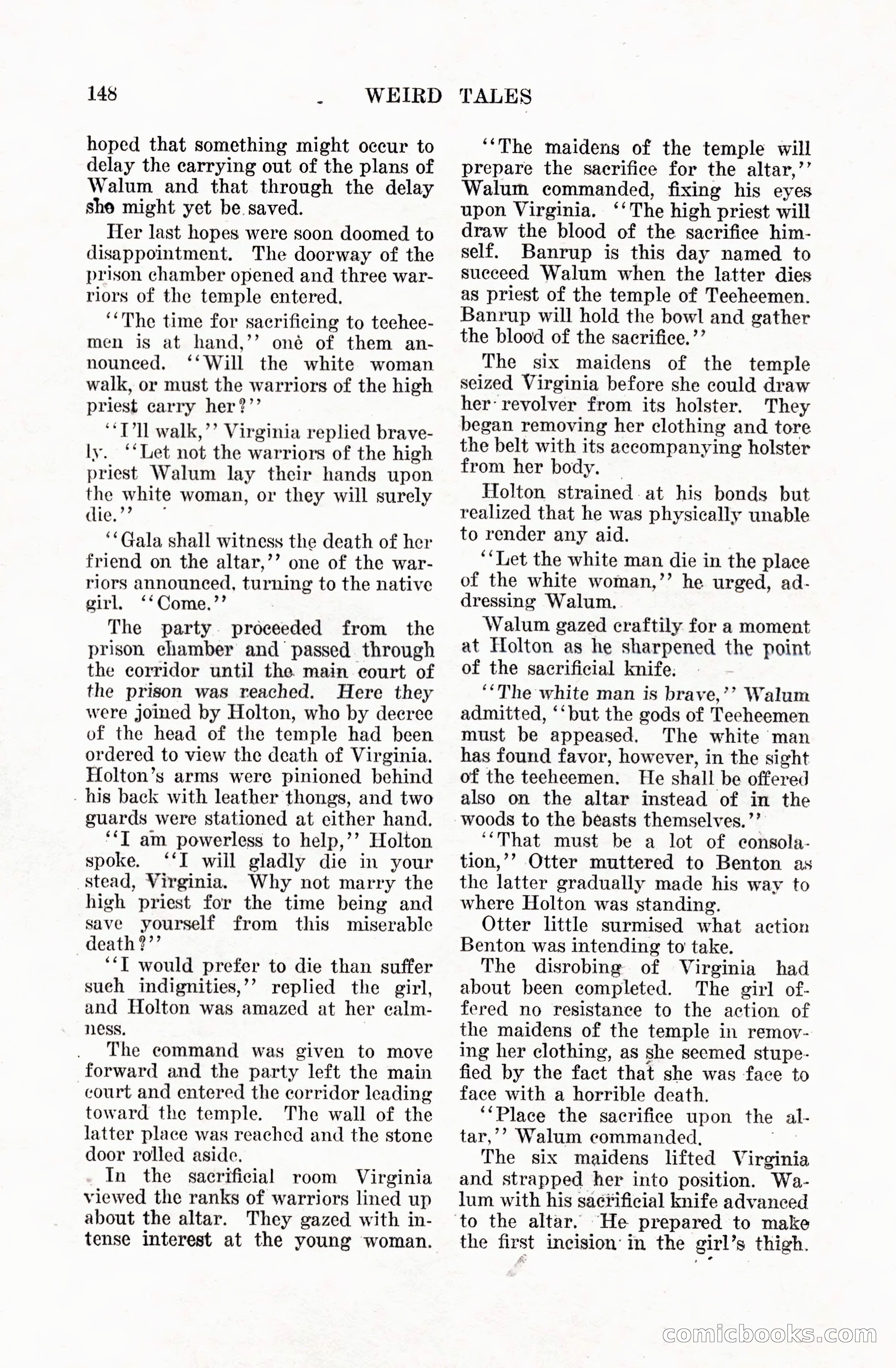 Weird Tales, Vol. 5 No. 1 — page 149 of 195