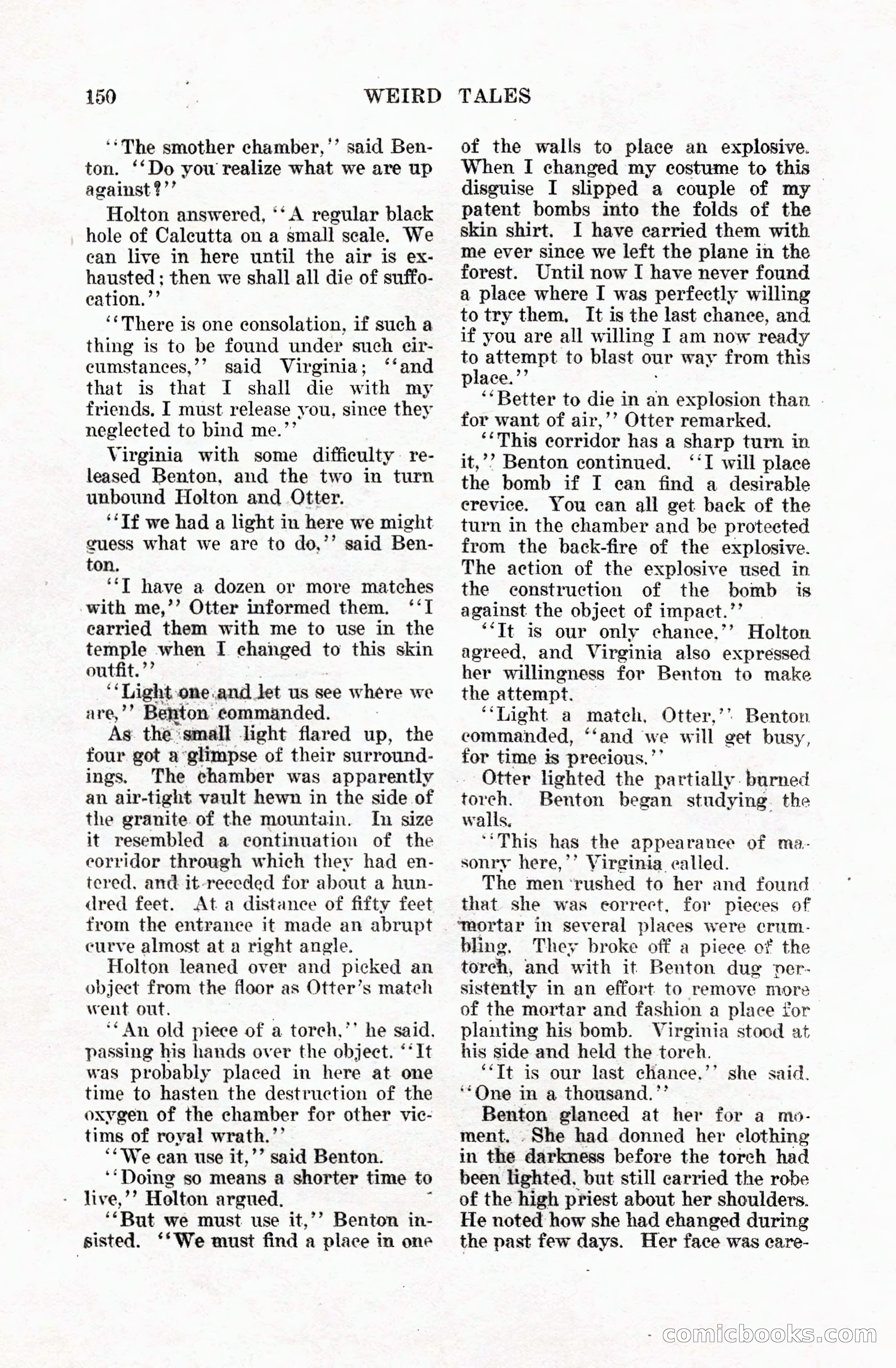 Weird Tales, Vol. 5 No. 1 — page 151 of 195