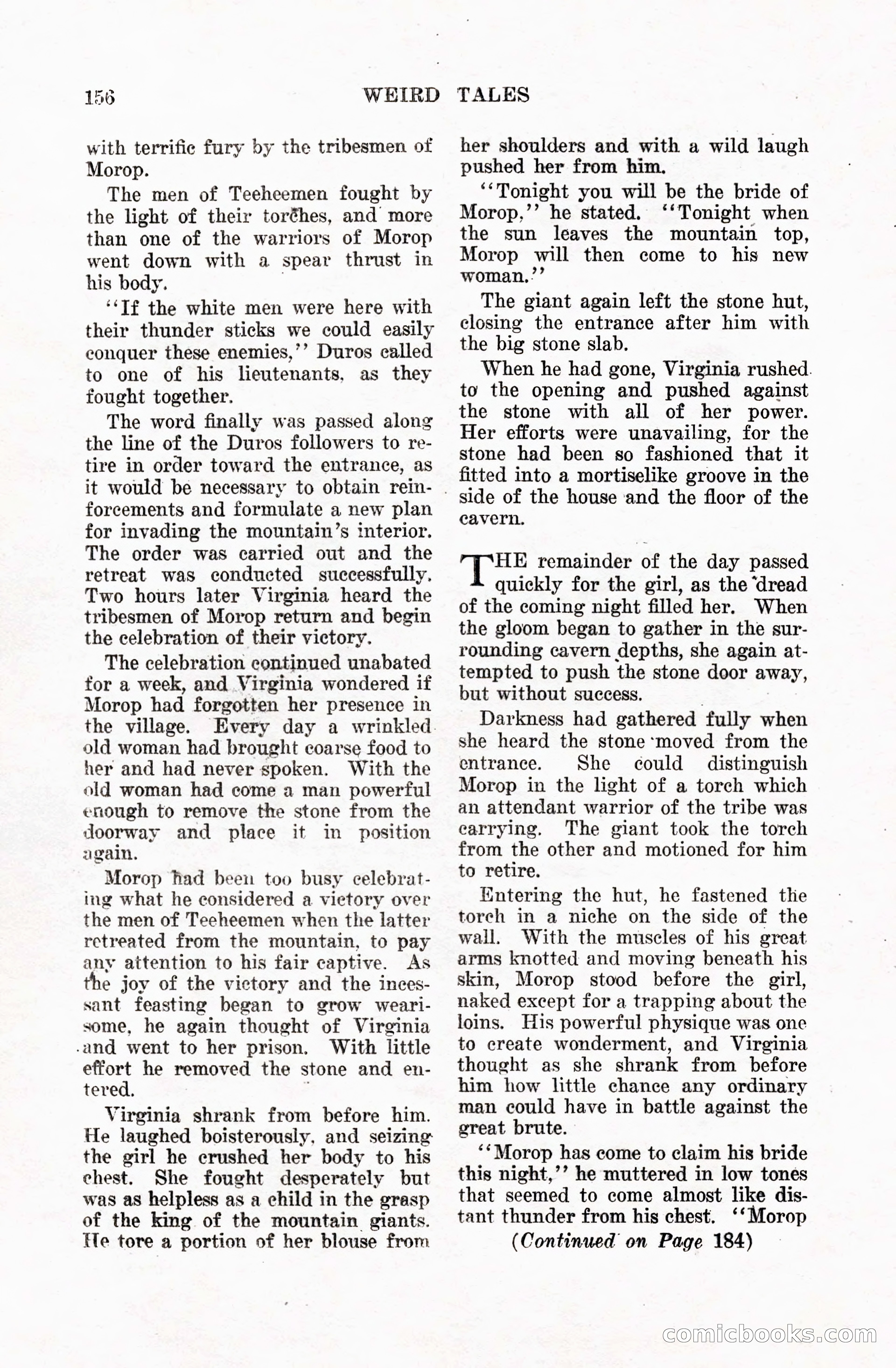 Weird Tales, Vol. 5 No. 1 — page 157 of 195