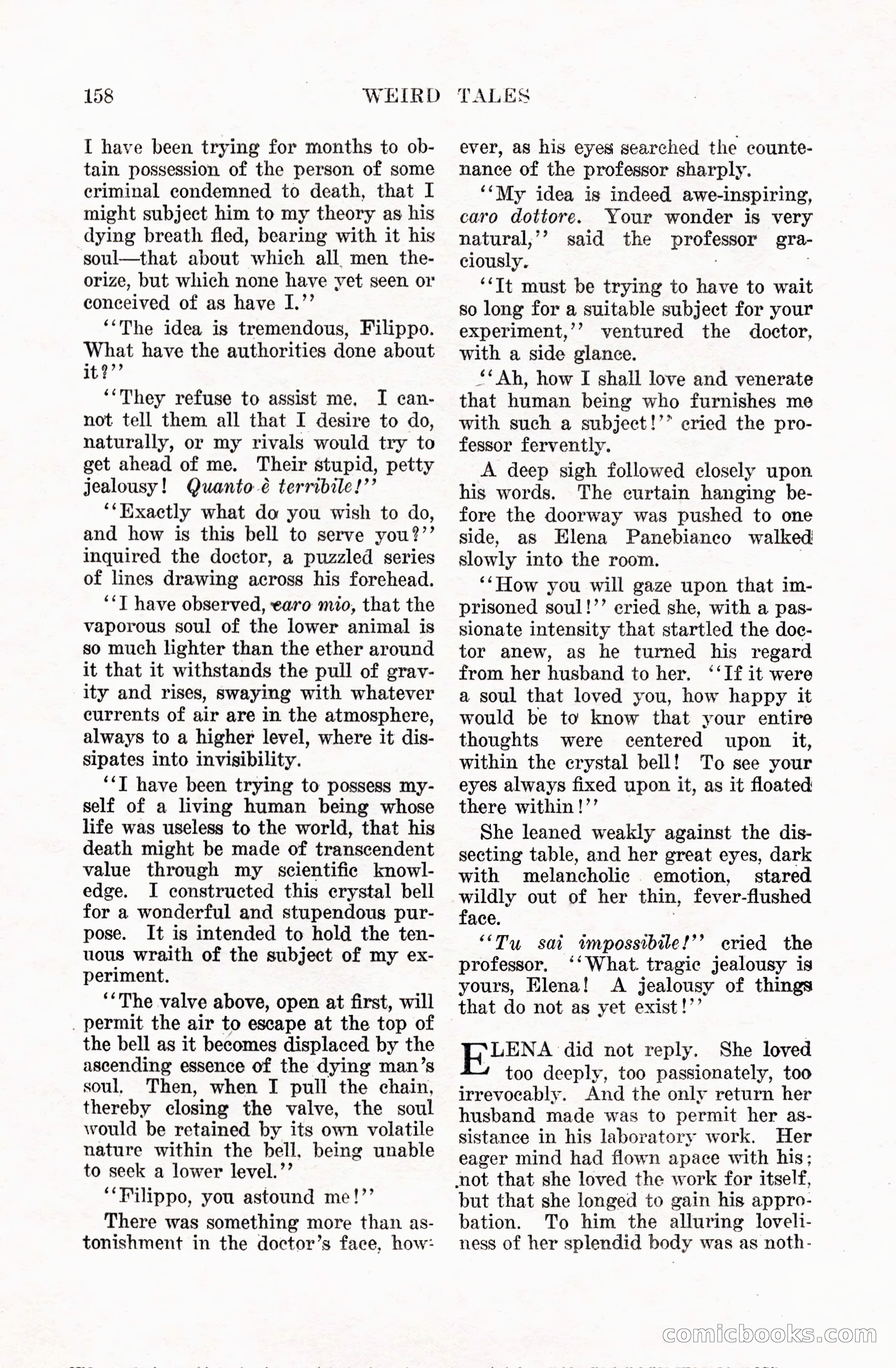 Weird Tales, Vol. 5 No. 1 — page 159 of 195