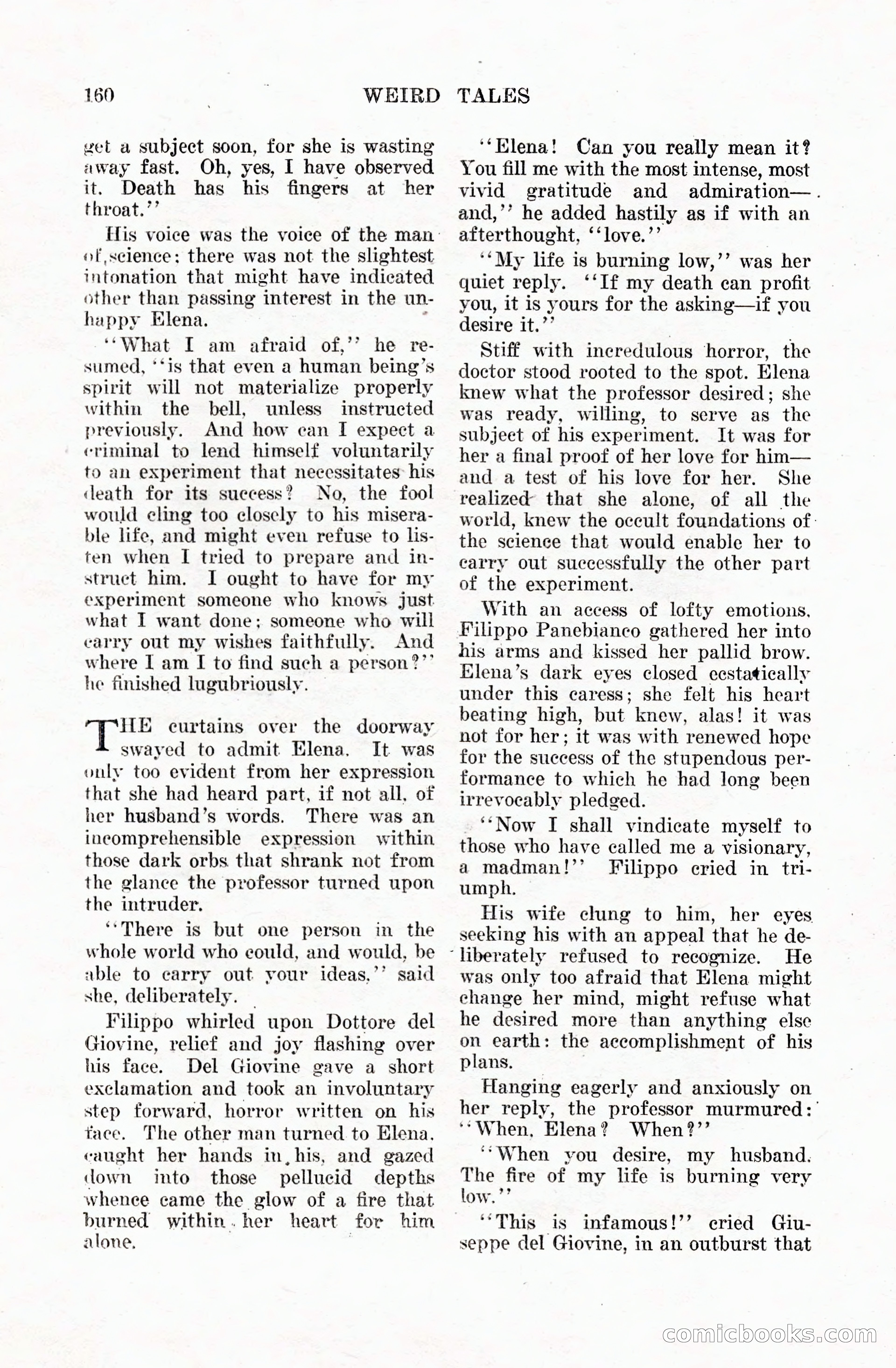 Weird Tales, Vol. 5 No. 1 — page 161 of 195