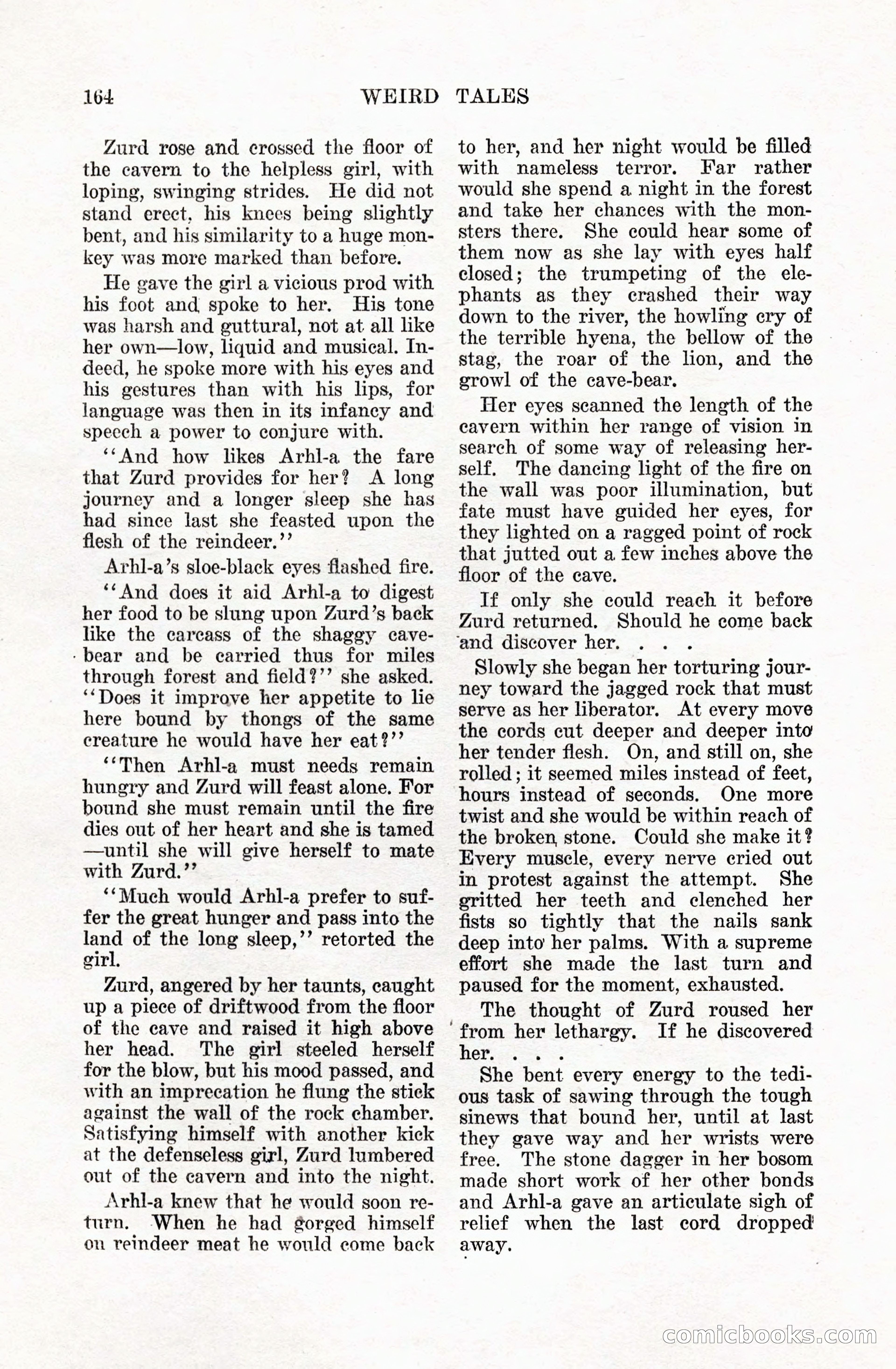 Weird Tales, Vol. 5 No. 1 — page 165 of 195