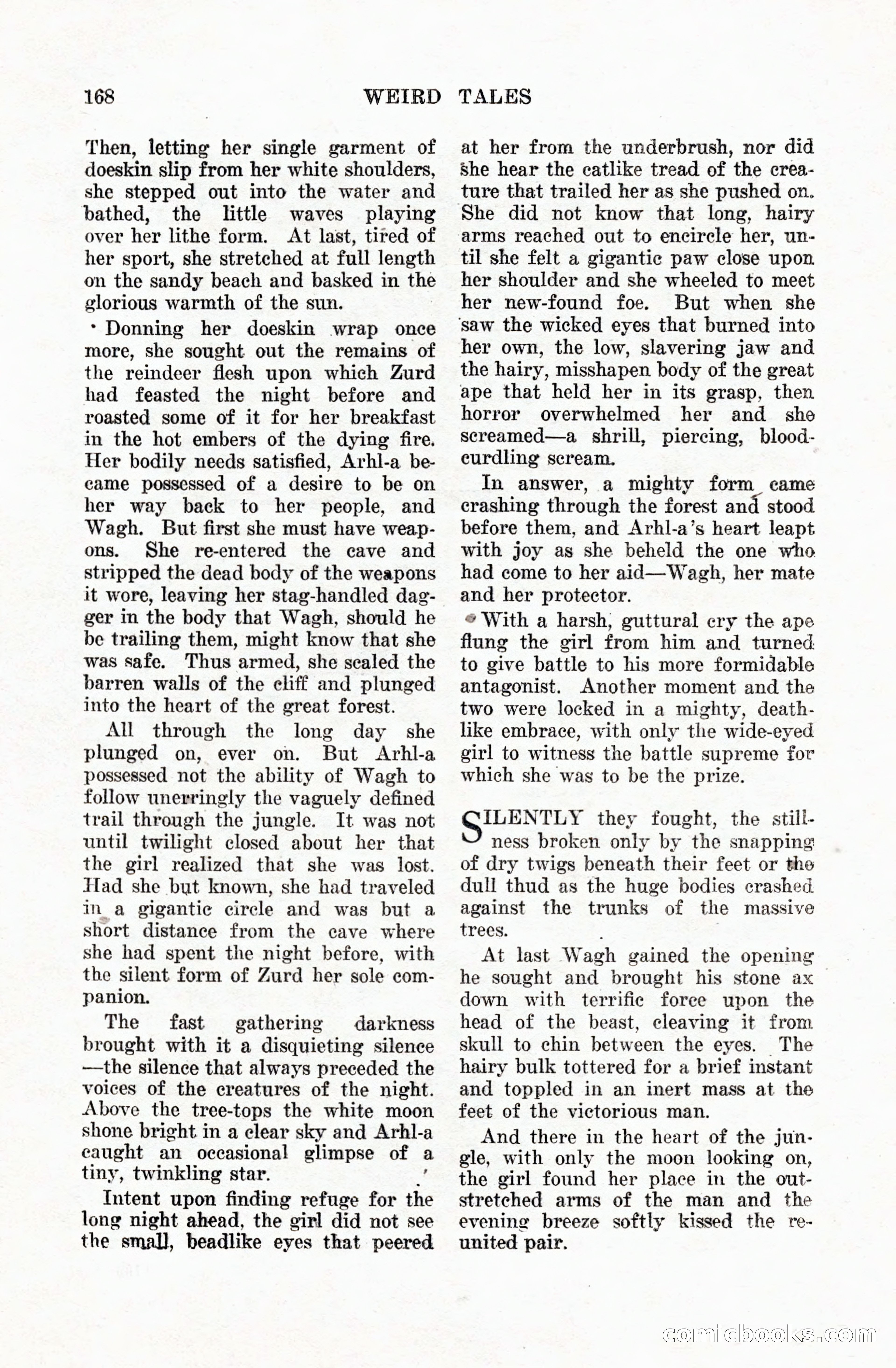 Weird Tales, Vol. 5 No. 1 — page 169 of 195