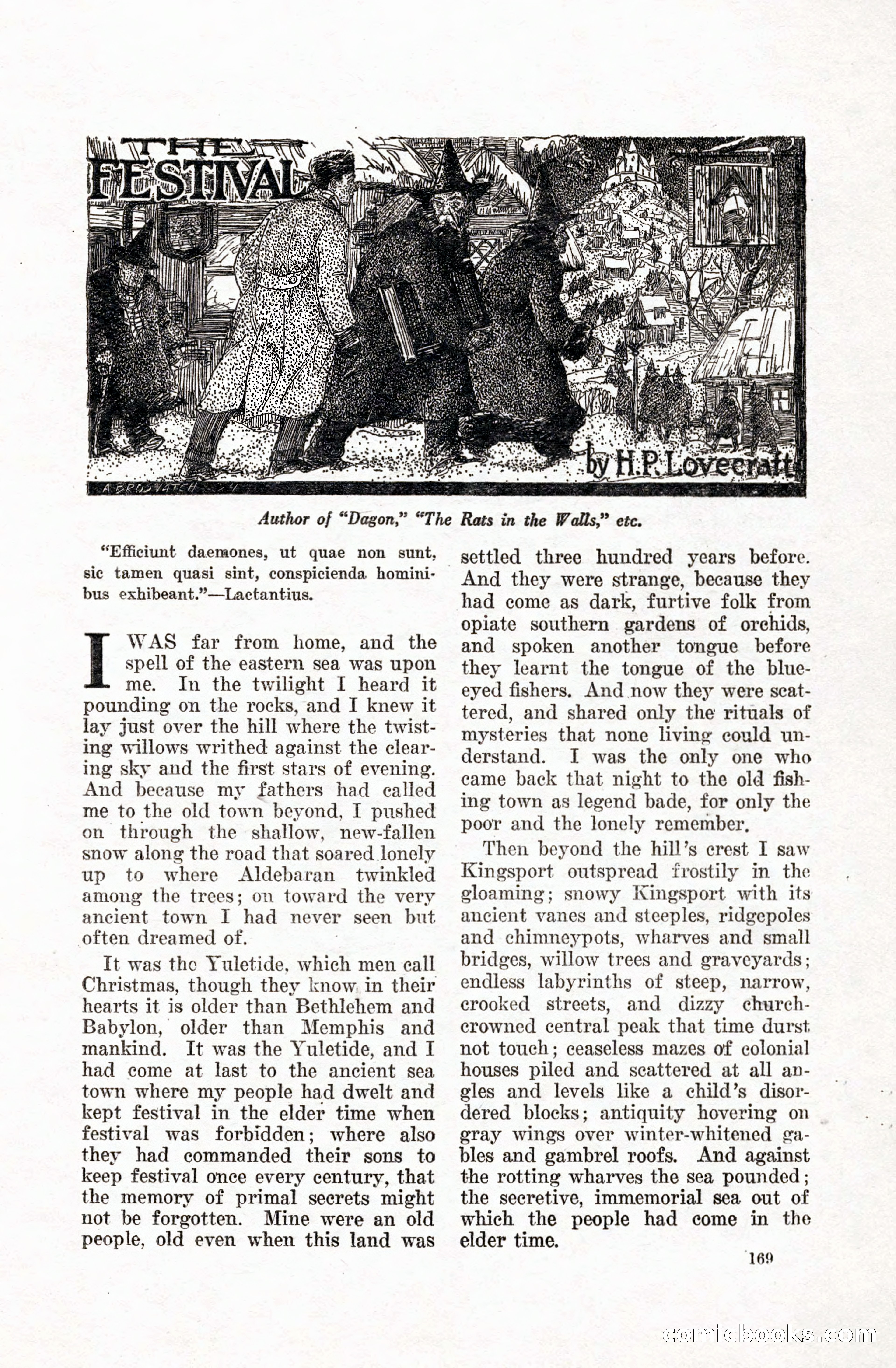 Weird Tales, Vol. 5 No. 1 — page 170 of 195