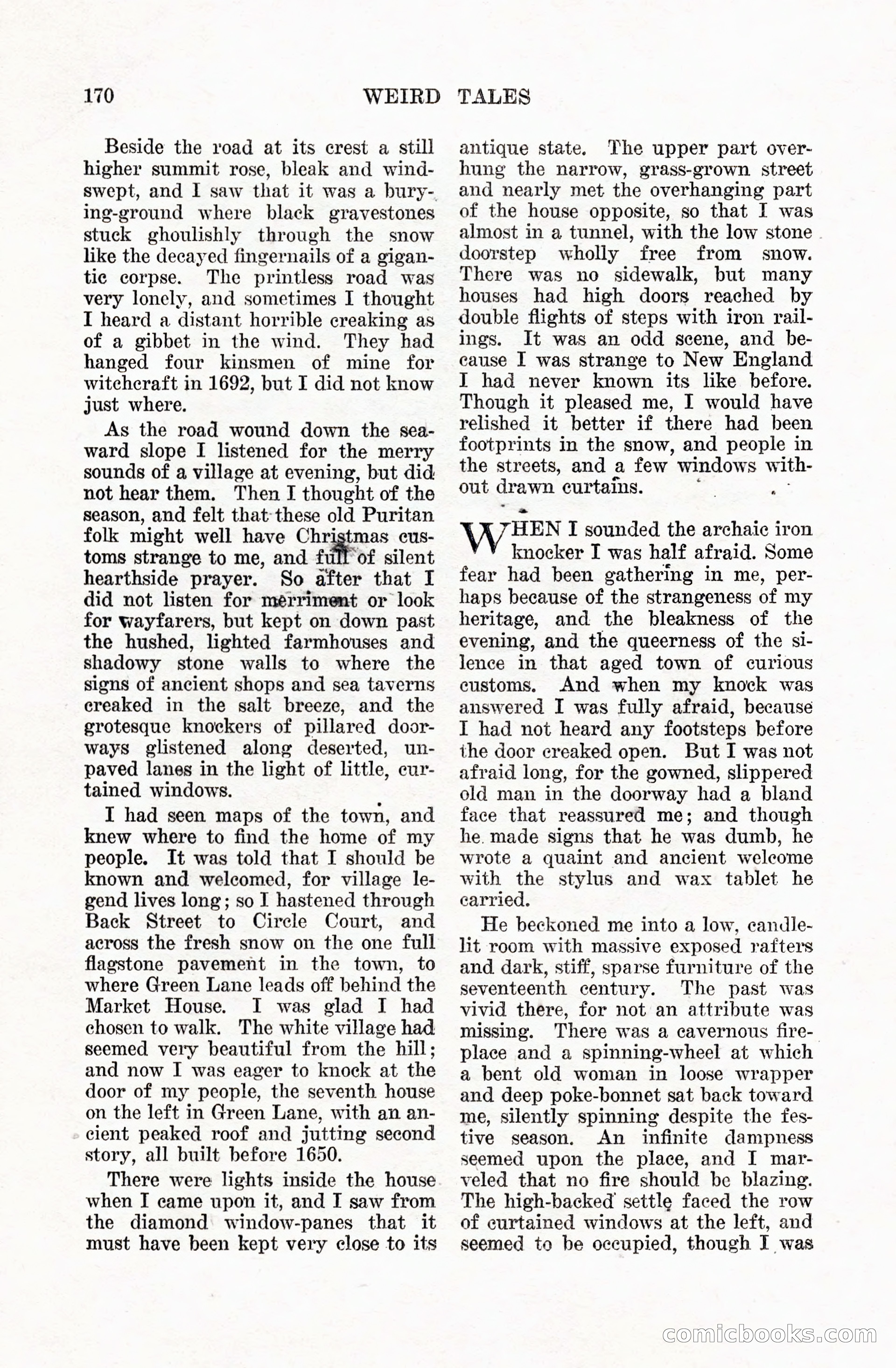 Weird Tales, Vol. 5 No. 1 — page 171 of 195